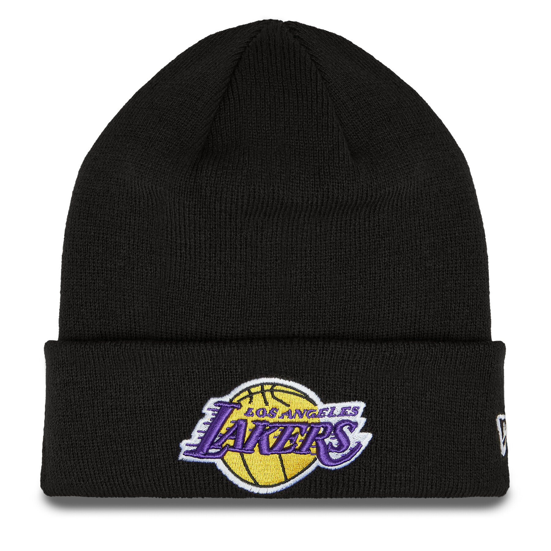 New Era Čiapka Essential Cuff Beanie Los Angeles Lakers Hat 60348856 Čierna - Pepit.sk