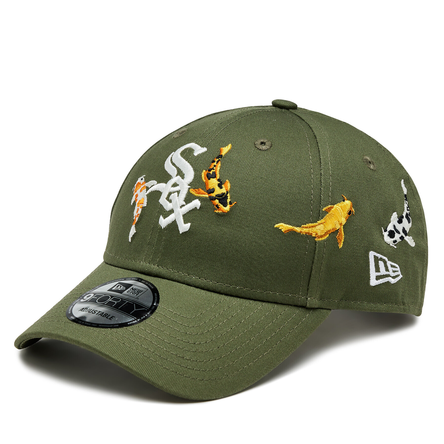 New Era Čiapka Koi Fish 940 White Sox 60364488 Kaki - Pepit.sk