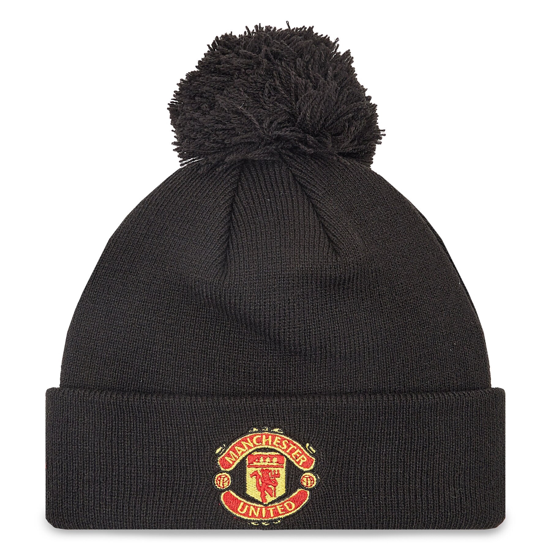 New Era Čiapka Manchester United FC Wordmark Bobble 60284475 Čierna - Pepit.sk