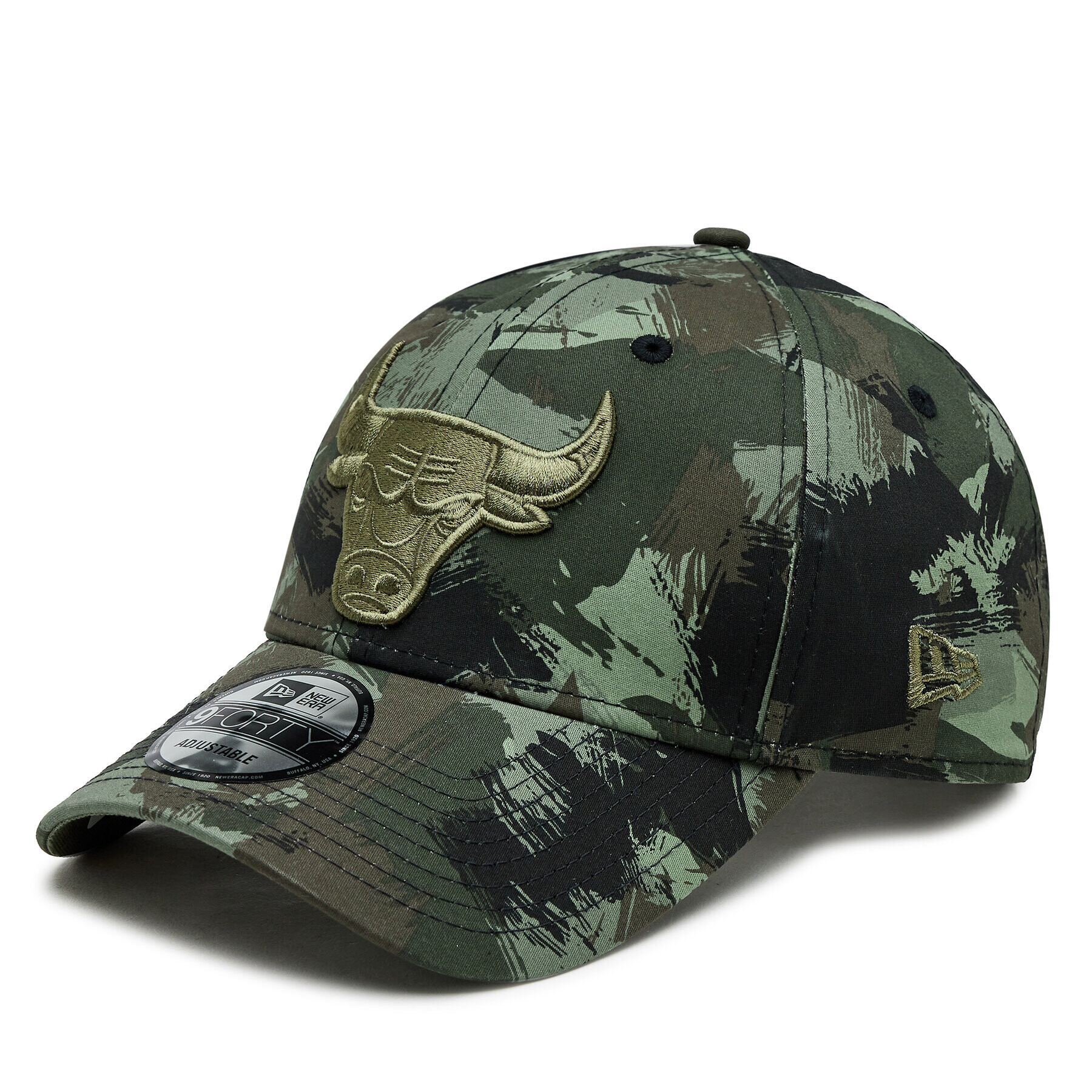 New Era Čiapka Painted Aop 940 Bulls 60364494 Kaki - Pepit.sk