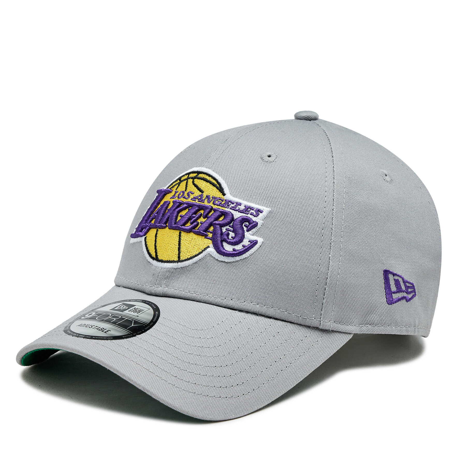 New Era Čiapka Side Patch 940 Lakers 60364392 Sivá - Pepit.sk