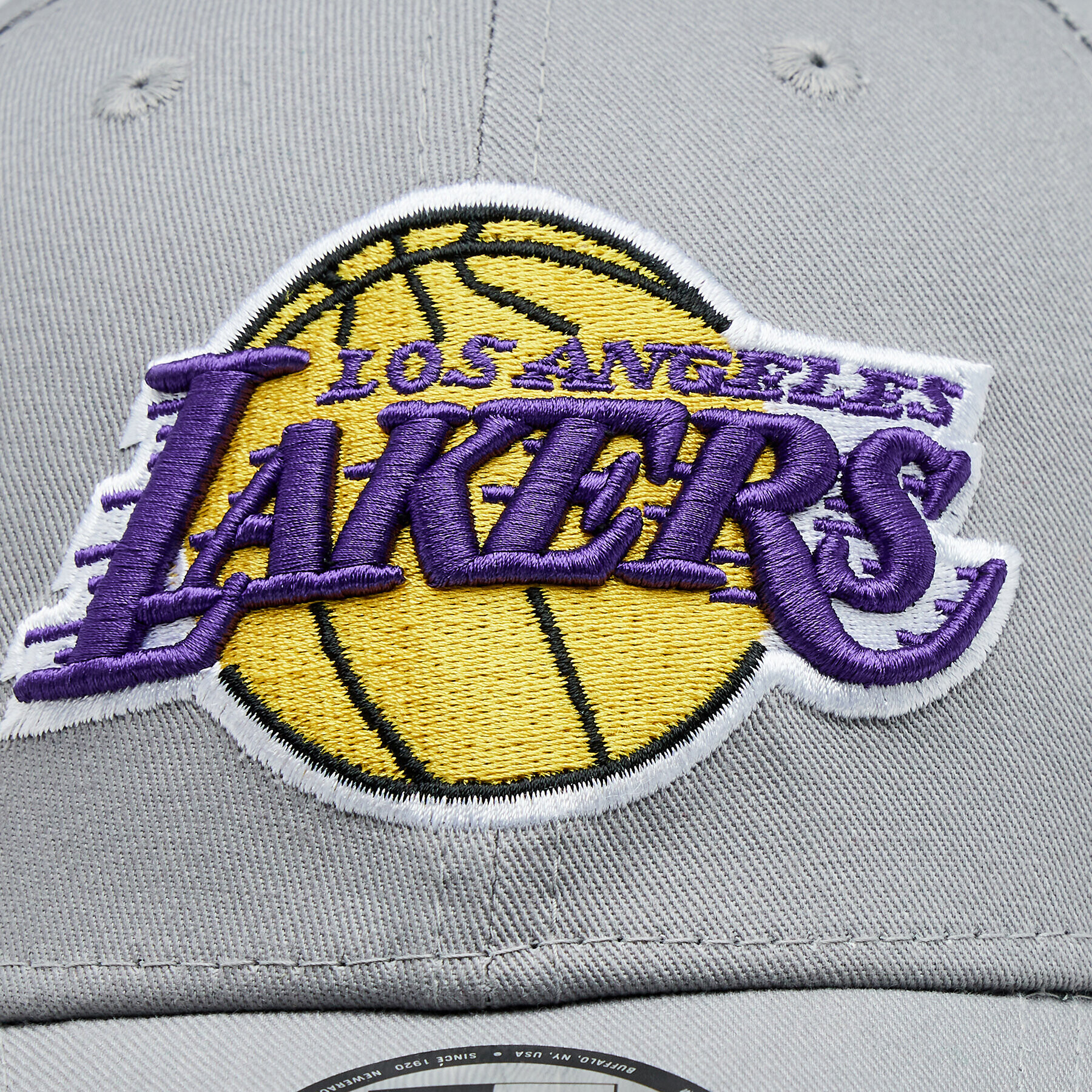 New Era Čiapka Side Patch 940 Lakers 60364392 Sivá - Pepit.sk