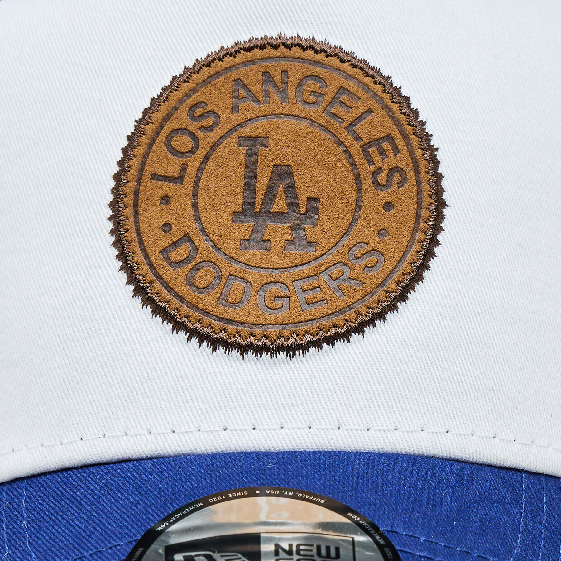 New Era Čiapka Team Patch Trucker La Dodgers 60364264 Biela - Pepit.sk