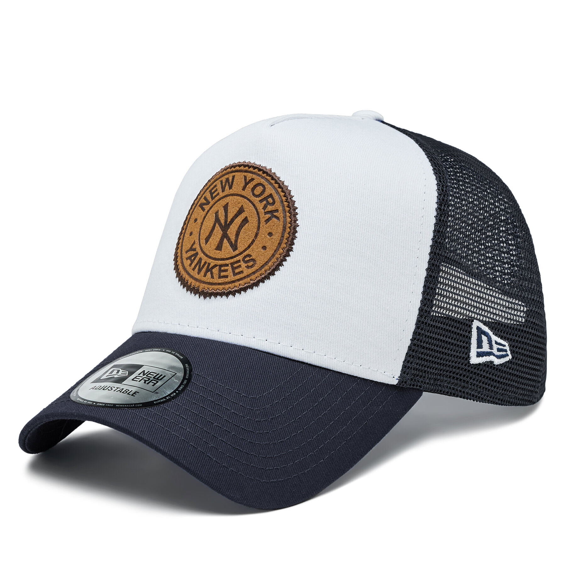 New Era Čiapka Team Patch Trucker Nyy 60364255 Biela - Pepit.sk