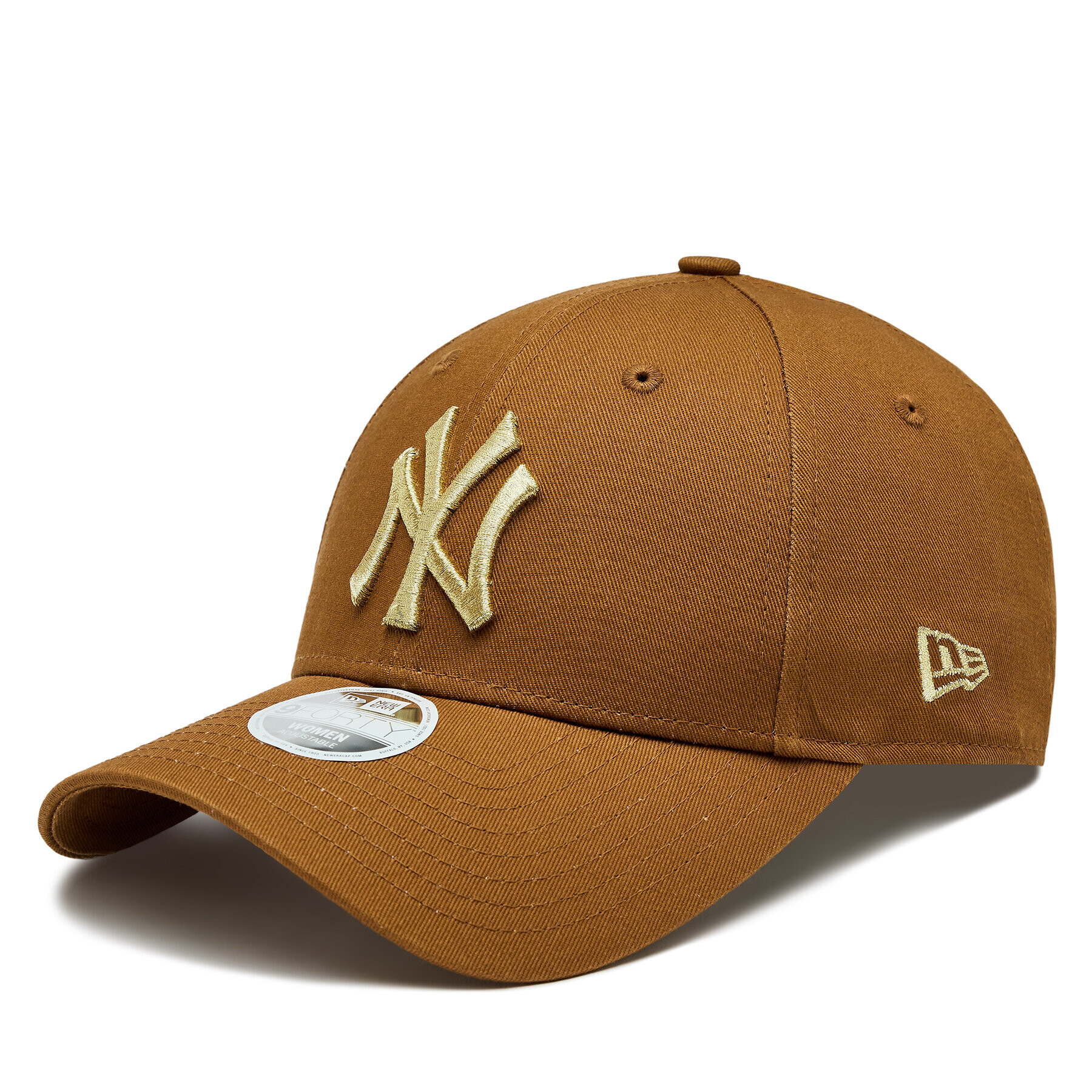 New Era Čiapka Wmns Metallic Logo 940 Nyy 60364295 Hnedá - Pepit.sk