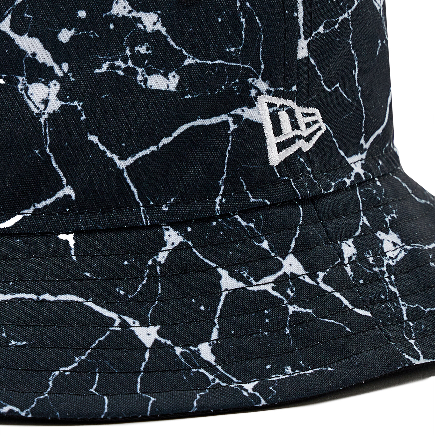 New Era Klobúk Marble Print Bucket Hat 60285236 Čierna - Pepit.sk