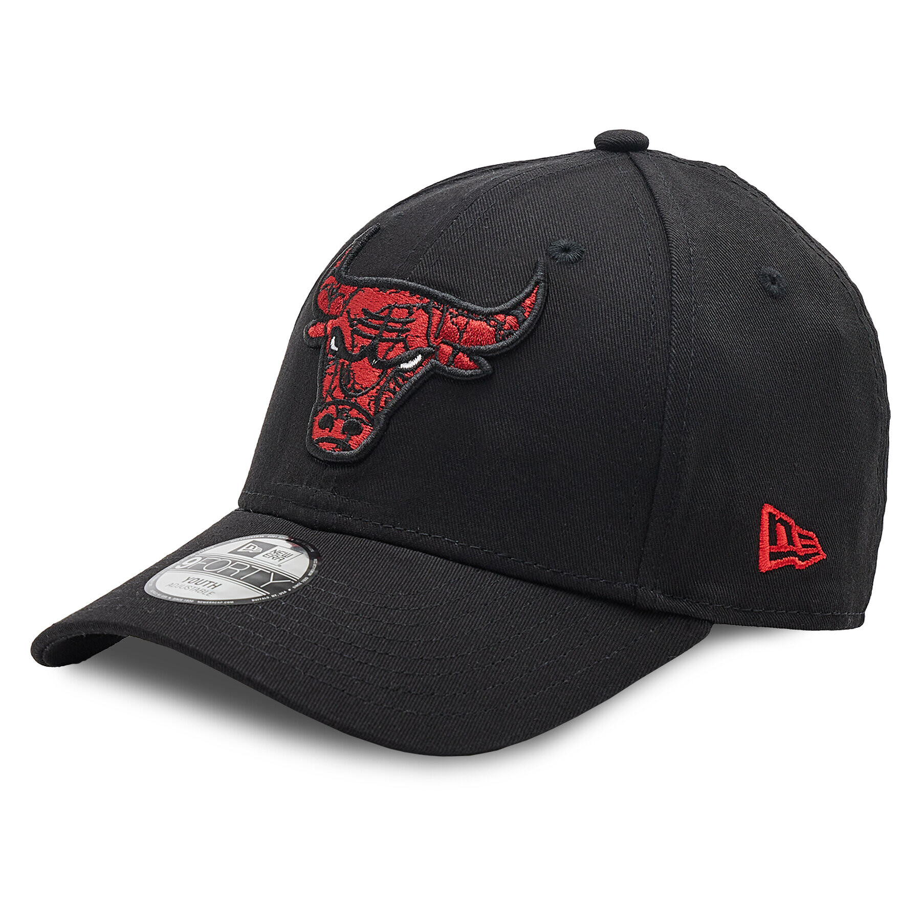 New Era Šiltovka Chicago Bulls Marble Infill Kids 9Forty 60285183 Čierna - Pepit.sk