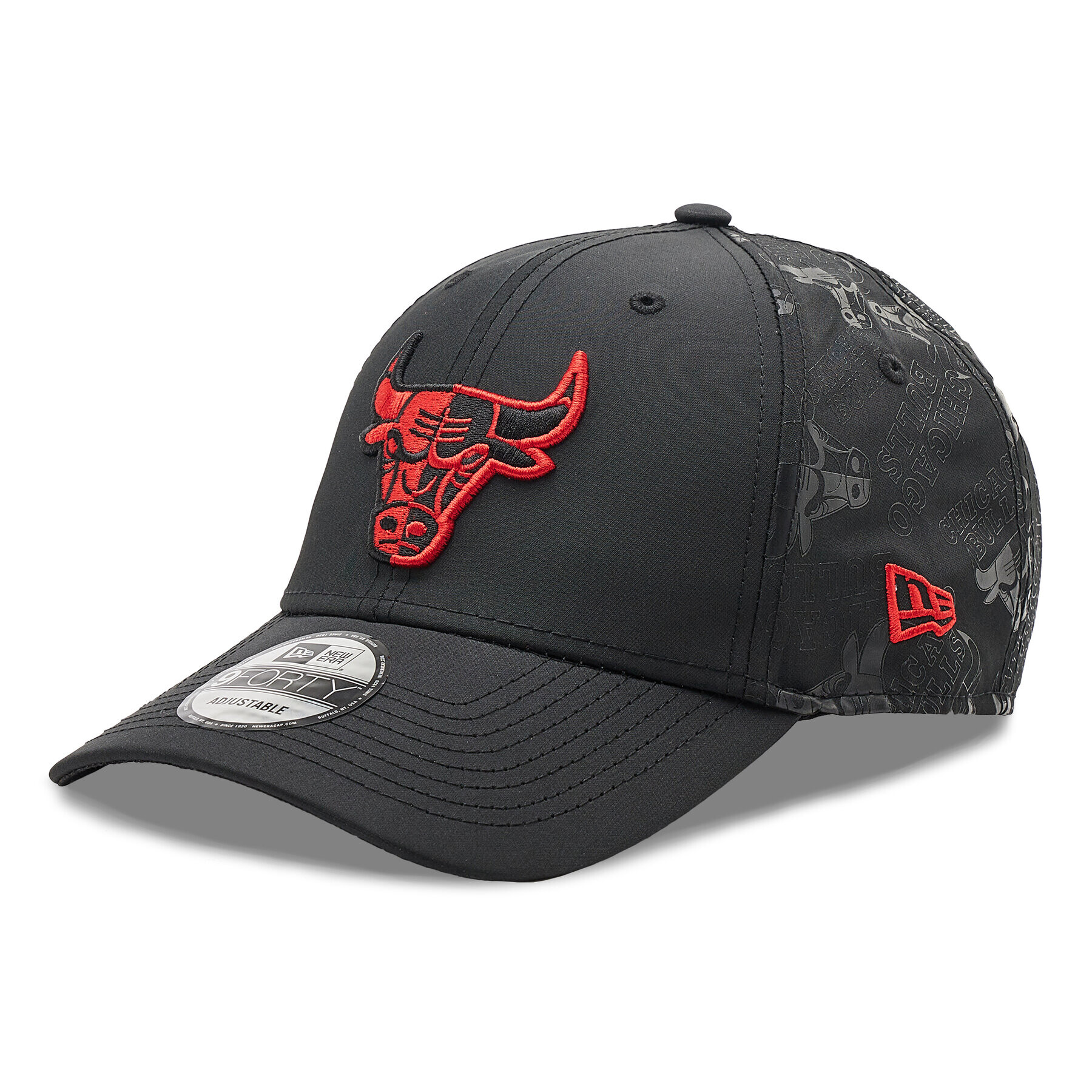 New Era Šiltovka Chicago Bulls Monogram 9Forty 60285012 Čierna - Pepit.sk