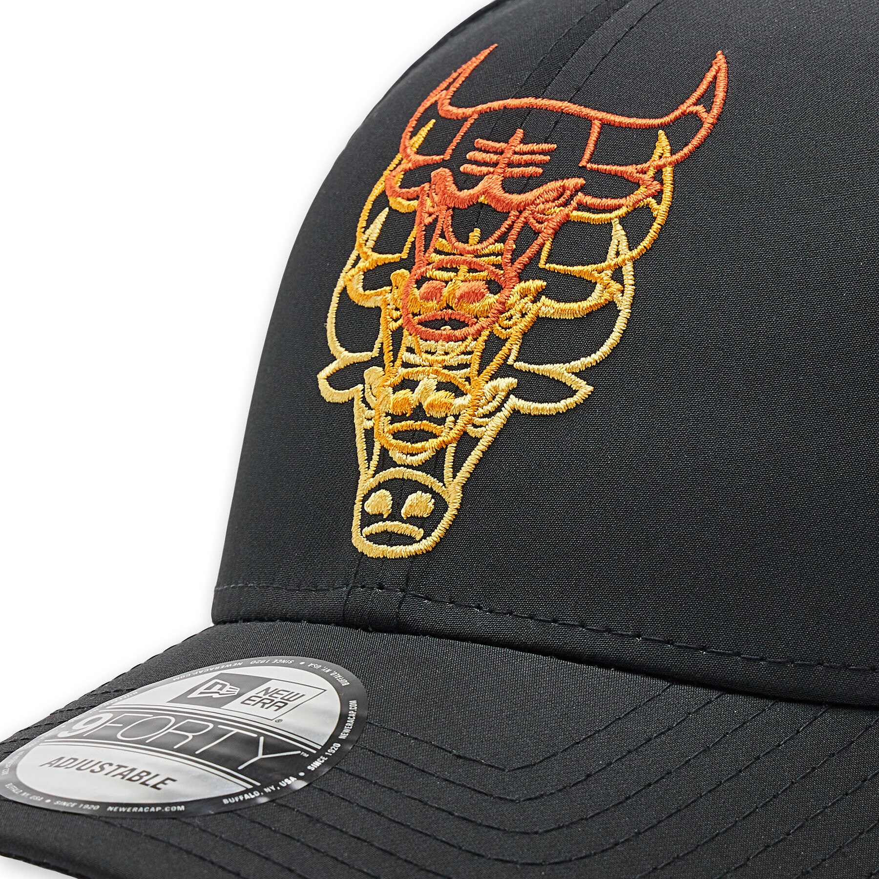 New Era Šiltovka Chicago Bulls Stacked Logo 9Forty 60284885 Čierna - Pepit.sk