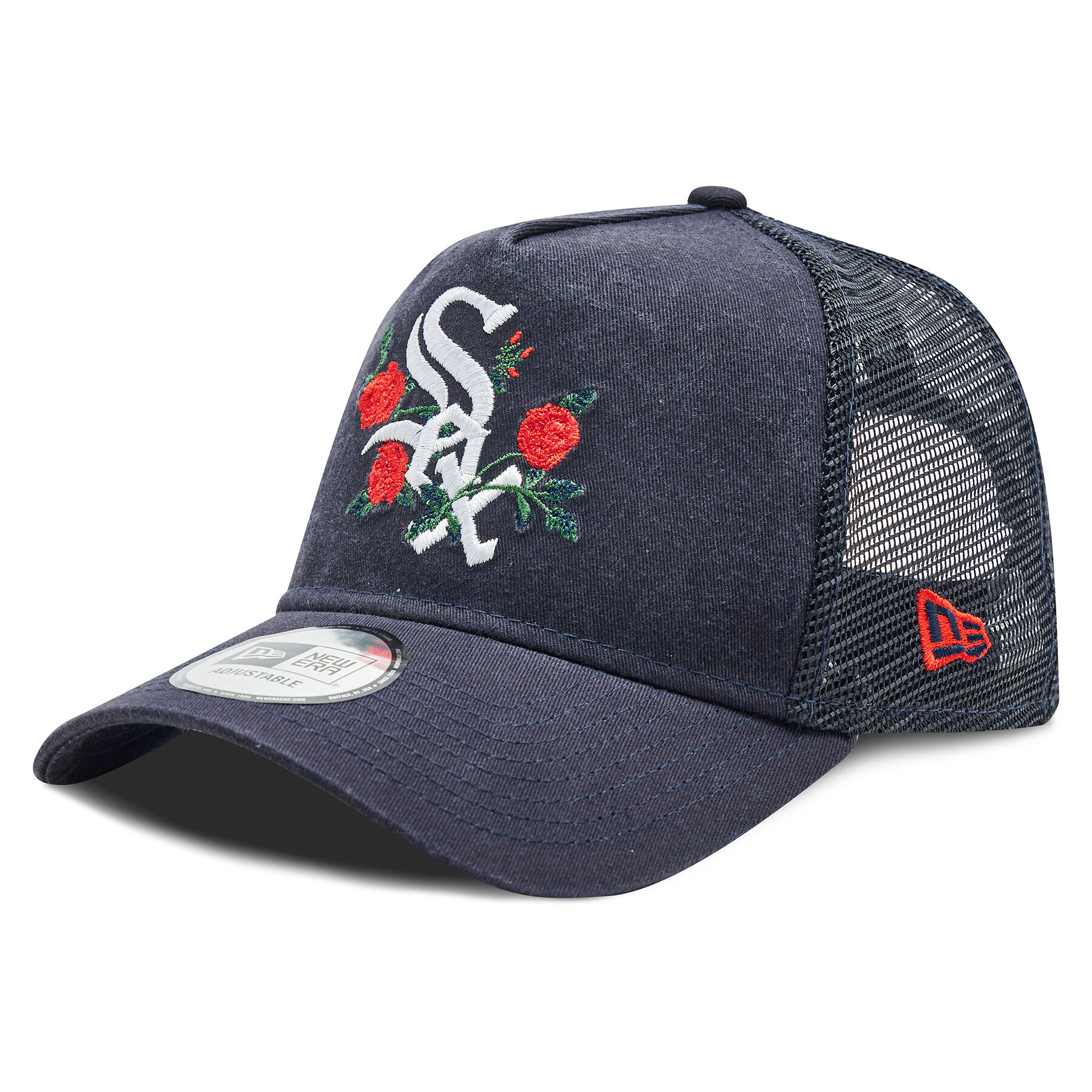 New Era Šiltovka Flower Trucker Chiw 60298824 Tmavomodrá - Pepit.sk