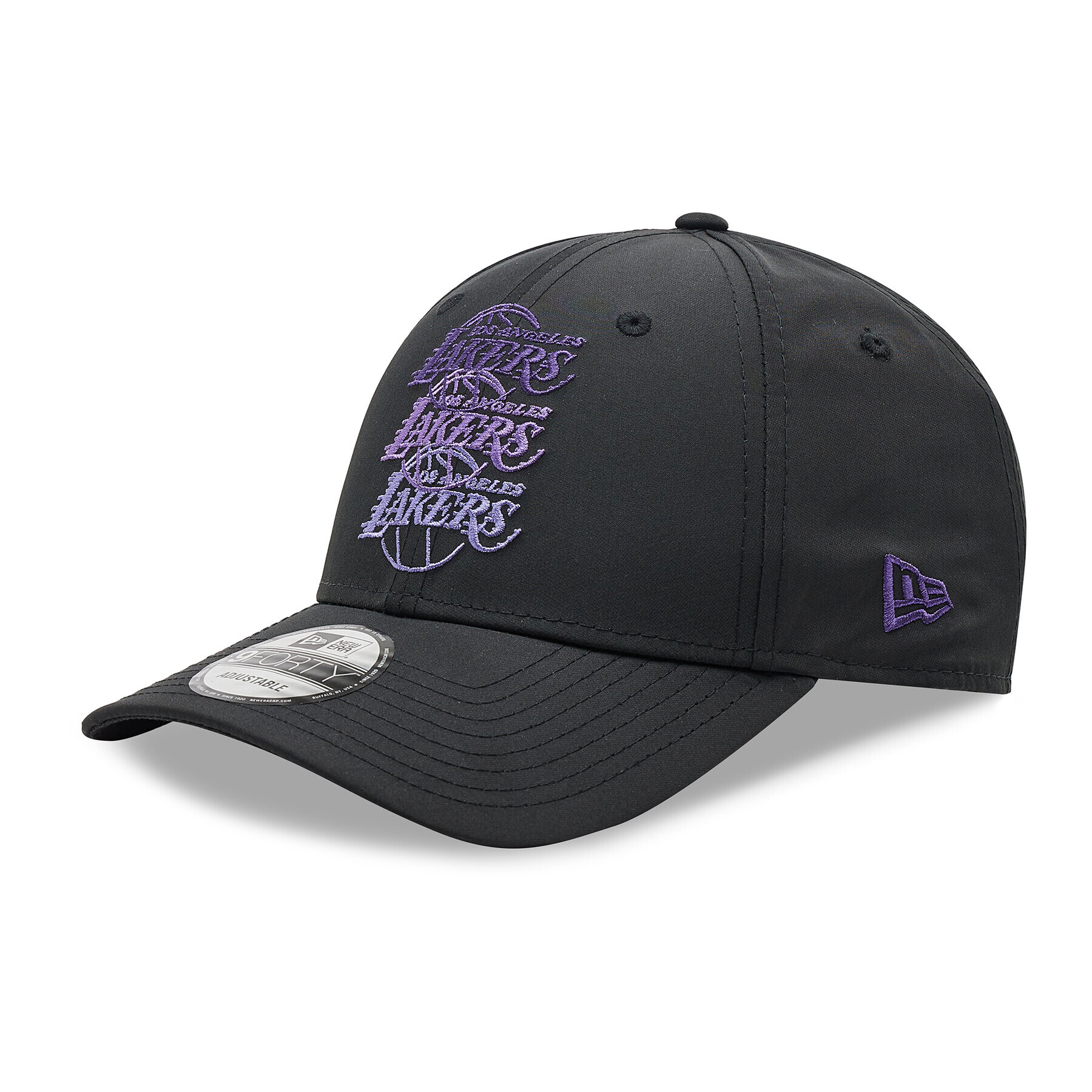 New Era Šiltovka La Lakers Stacked Logo 9Forty 60284891 Čierna - Pepit.sk