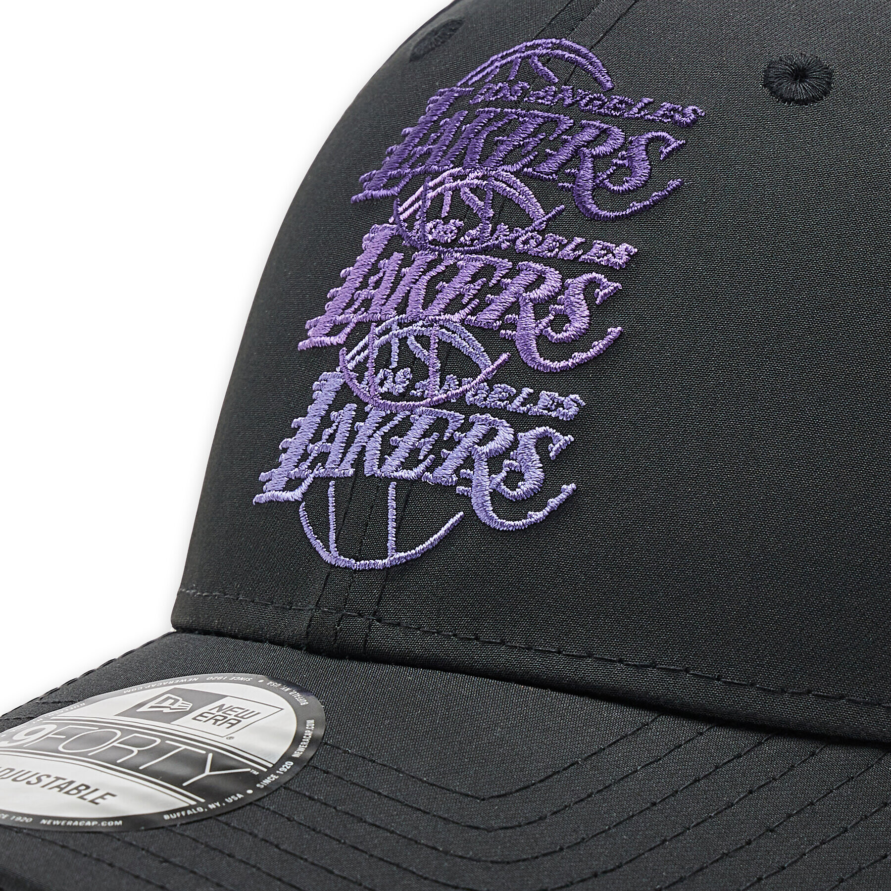 New Era Šiltovka La Lakers Stacked Logo 9Forty 60284891 Čierna - Pepit.sk