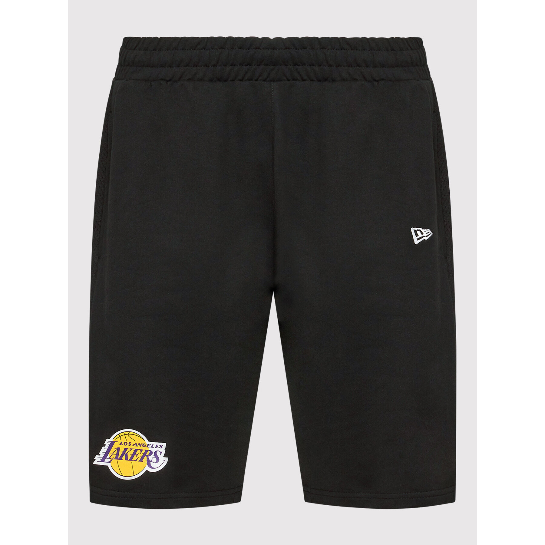 New Era Športové kraťasy NBA Team Logo 12827199 Čierna Regular Fit - Pepit.sk