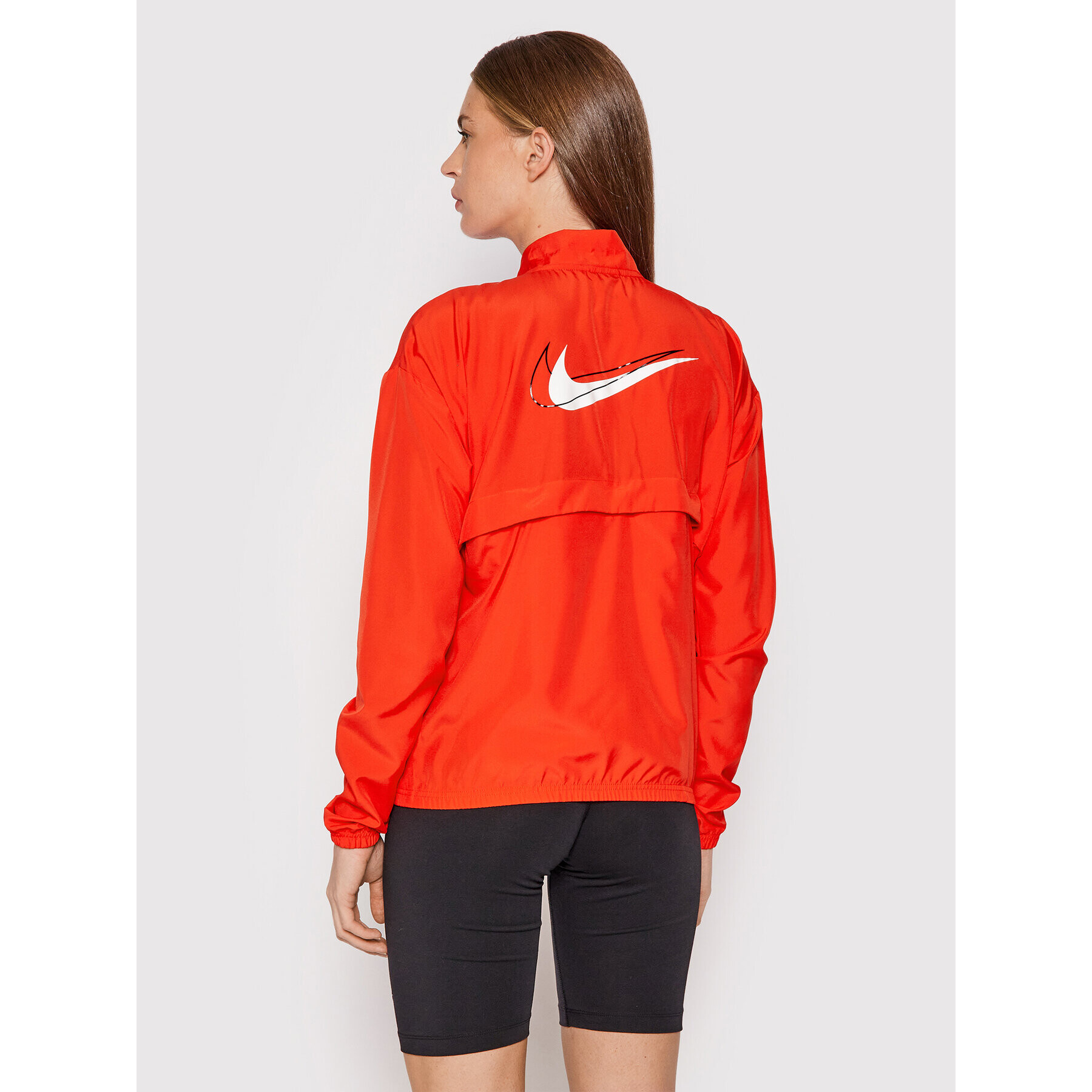 Nike Bežecká bunda Swoosh Packable DD4925 Červená Regular Fit - Pepit.sk