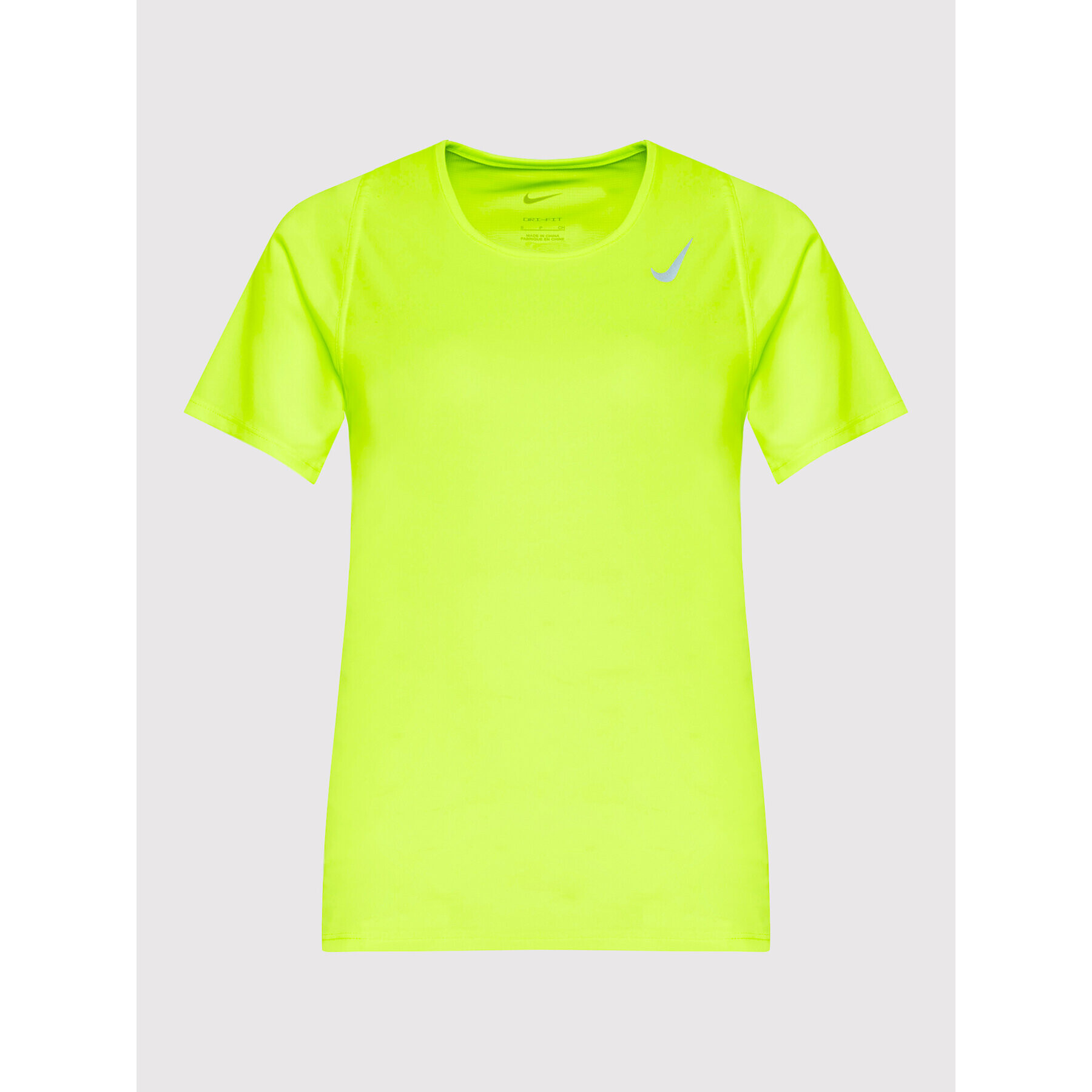 Nike Funkčné tričko Race DD5927 Žltá Slim Fit - Pepit.sk