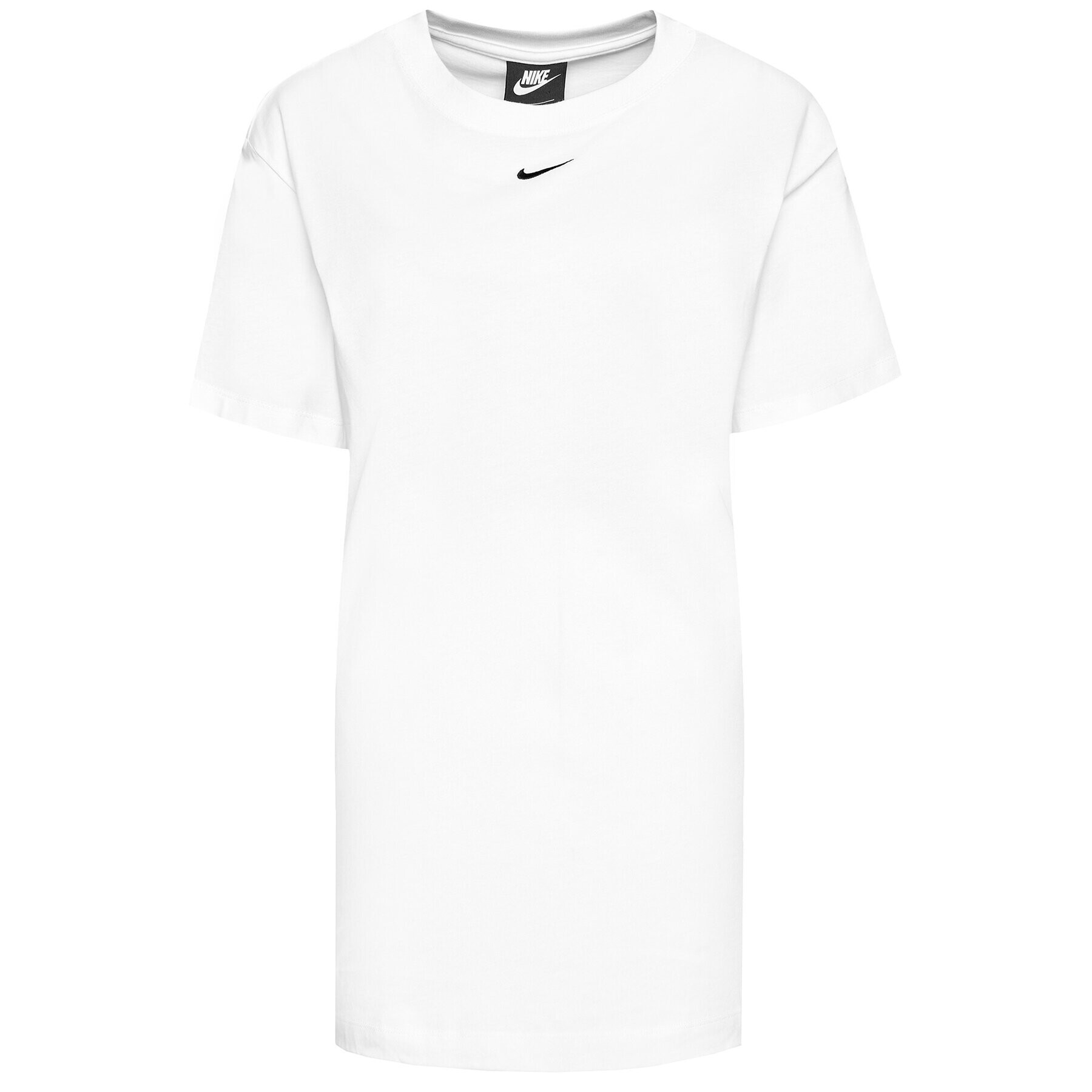 Nike Každodenné šaty Sportswear Essential CJ2242 Biela Loose Fit - Pepit.sk