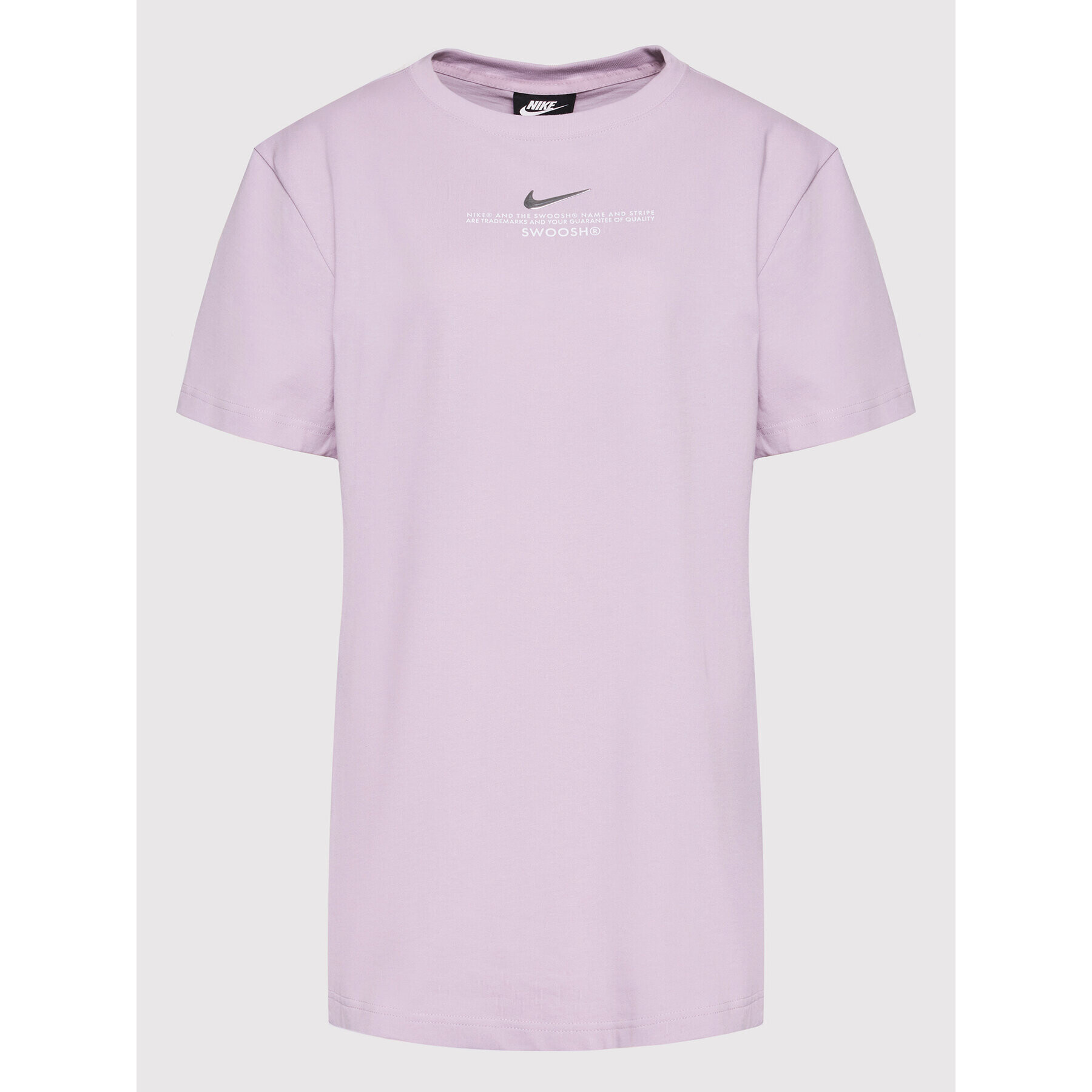 Nike Každodenné šaty Sportswear Swoosh CZ9406 Fialová Loose Fit - Pepit.sk