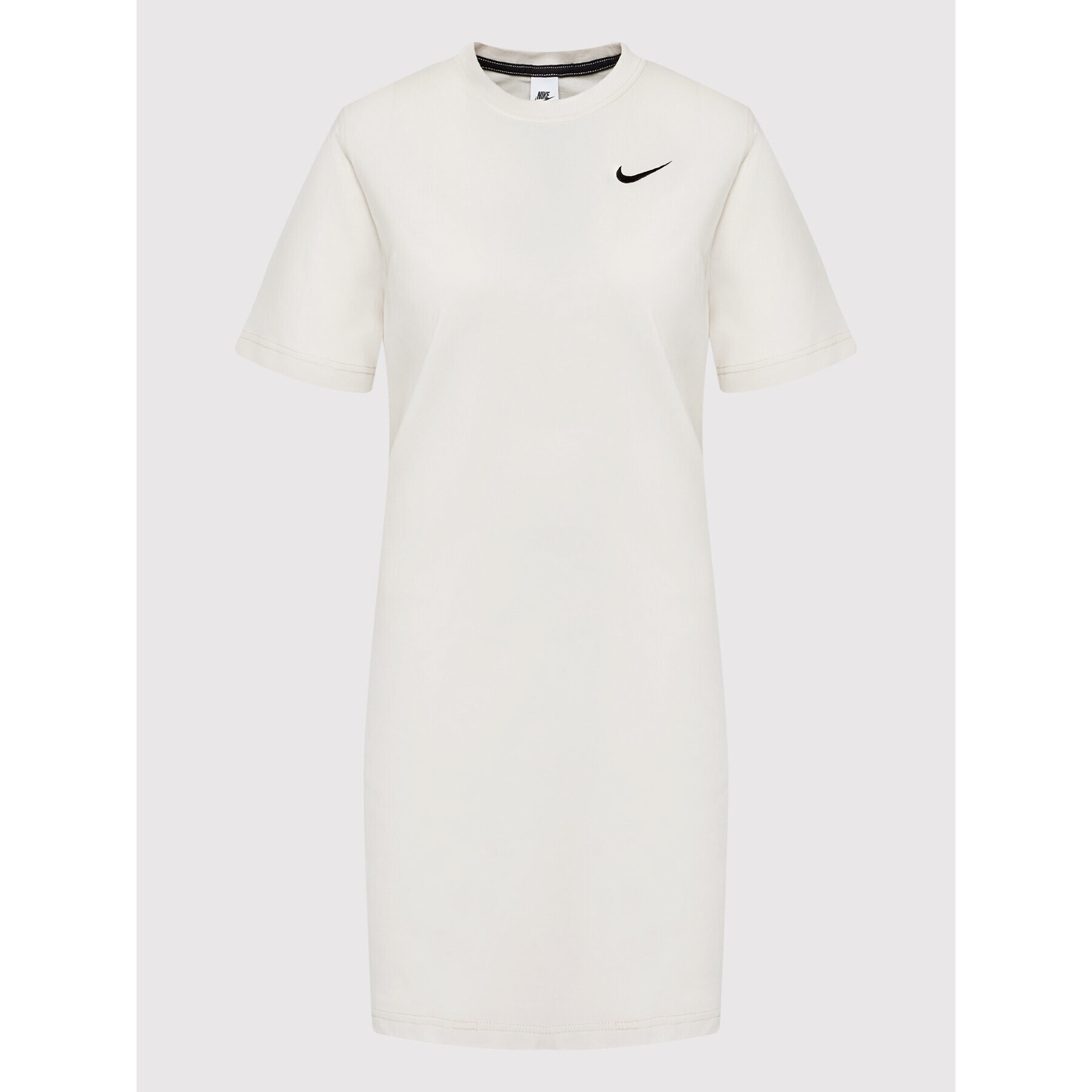 Nike Každodenné šaty Sportswear Swoosh DM6191 Béžová Oversize - Pepit.sk