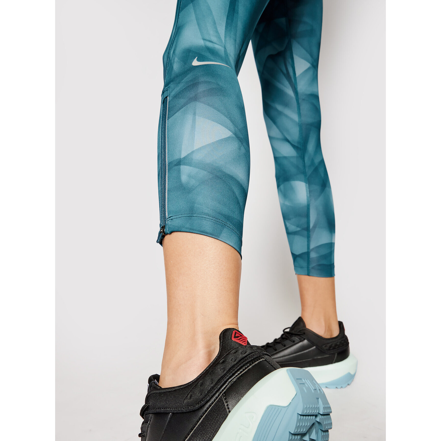 Nike Legíny Epic Faster Run Division CZ9236 Zelená Tight Fit - Pepit.sk