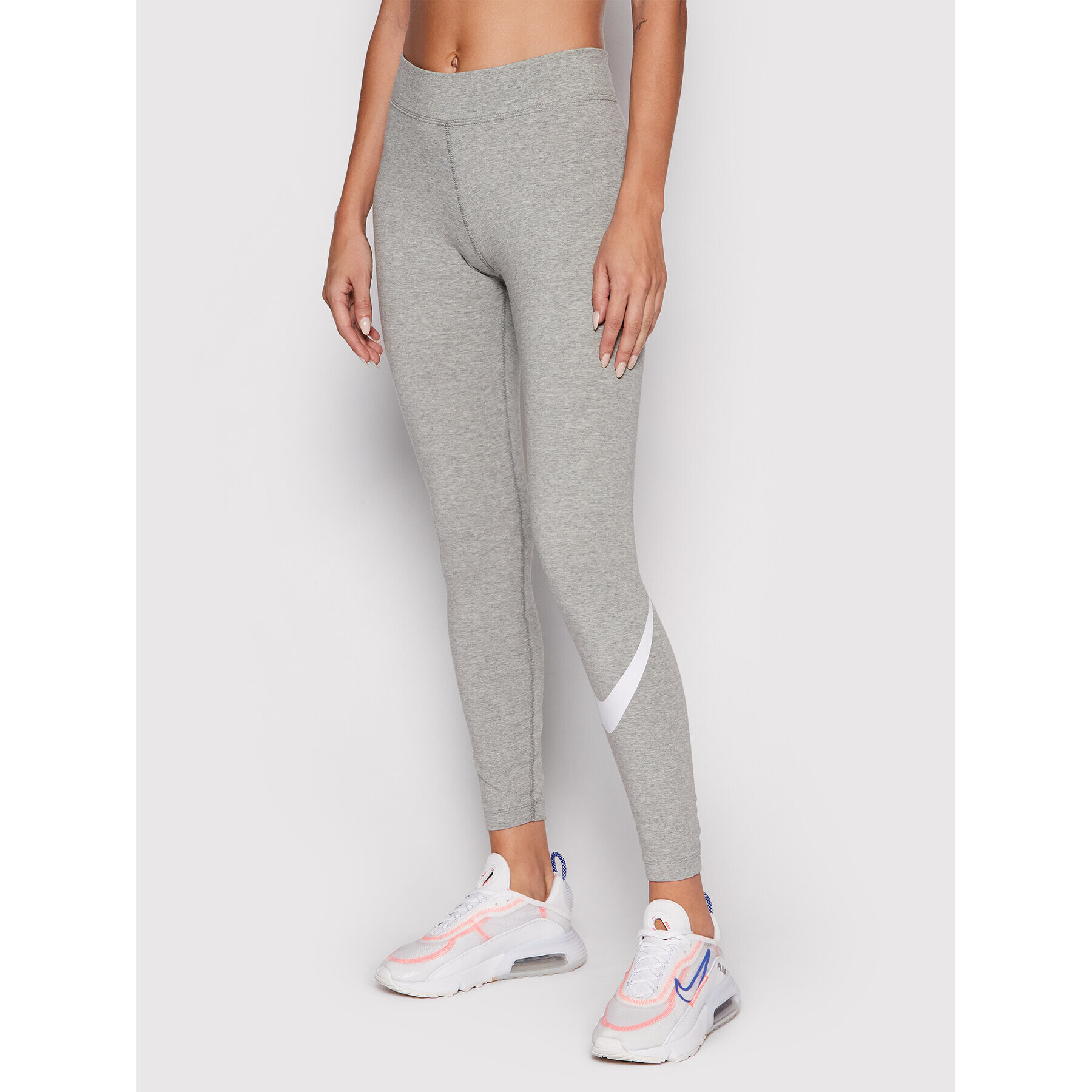 Nike Legíny Sportswear Essential CZ8530 Sivá Slim Fit - Pepit.sk