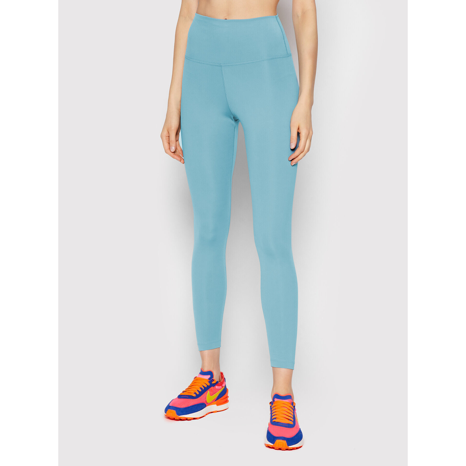 Nike Legíny The Yoga CU5293 Modrá Slim Fit - Pepit.sk