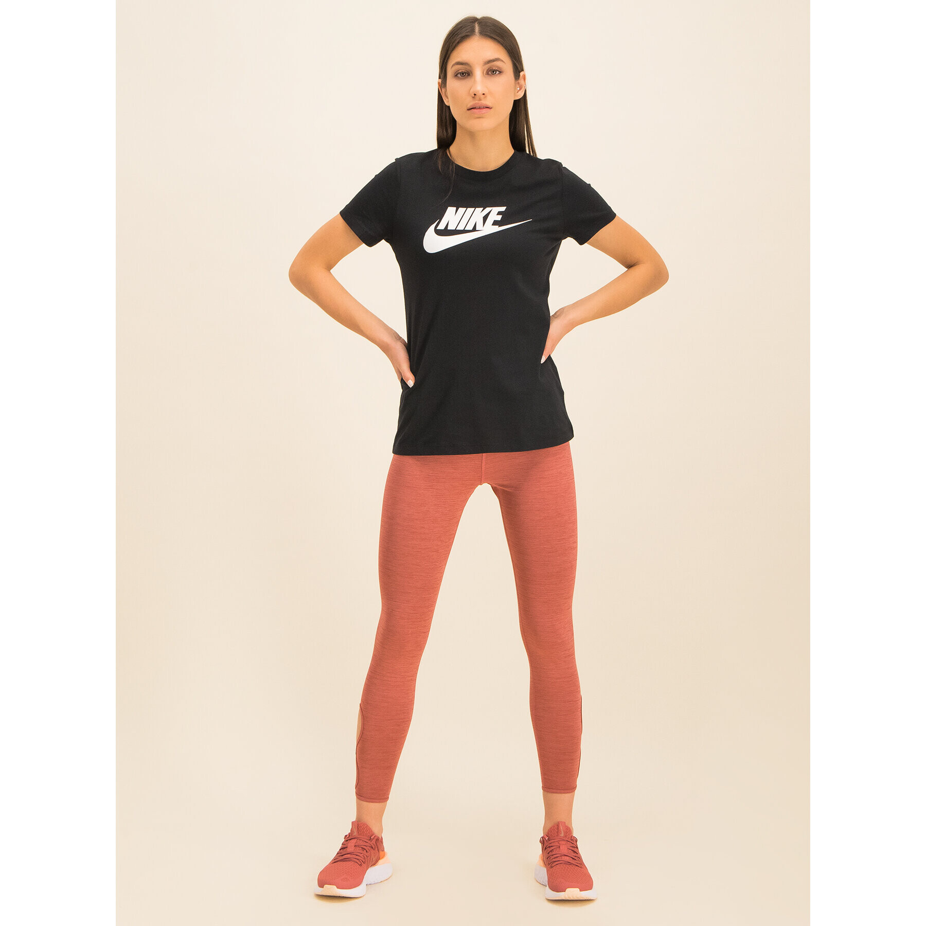 Nike Legíny Yoga BV5715 Ružová Slim Fit - Pepit.sk