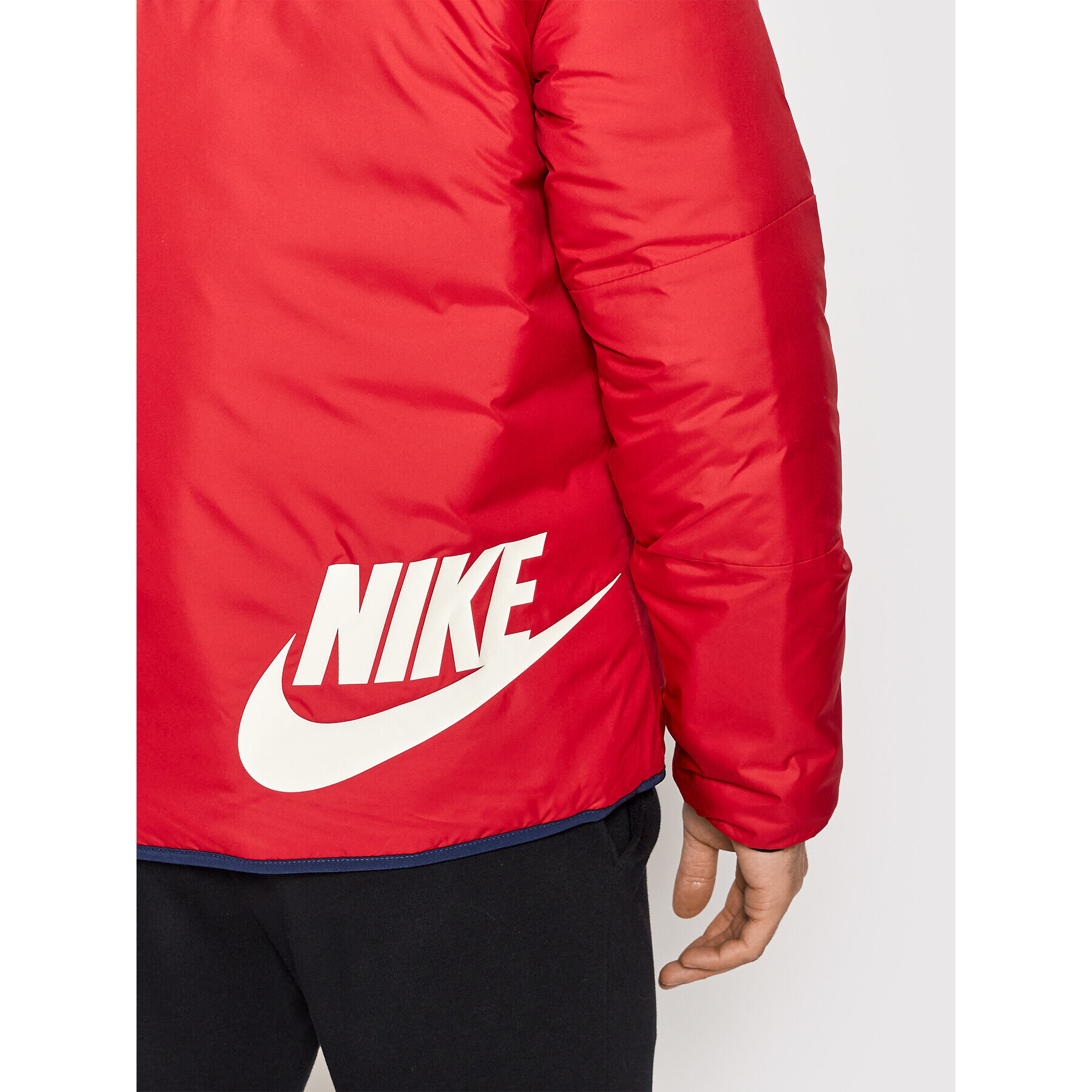 Nike Prechodná bunda Sportswear Therma-Fit Legacy DH2783 Tmavomodrá Regular Fit - Pepit.sk