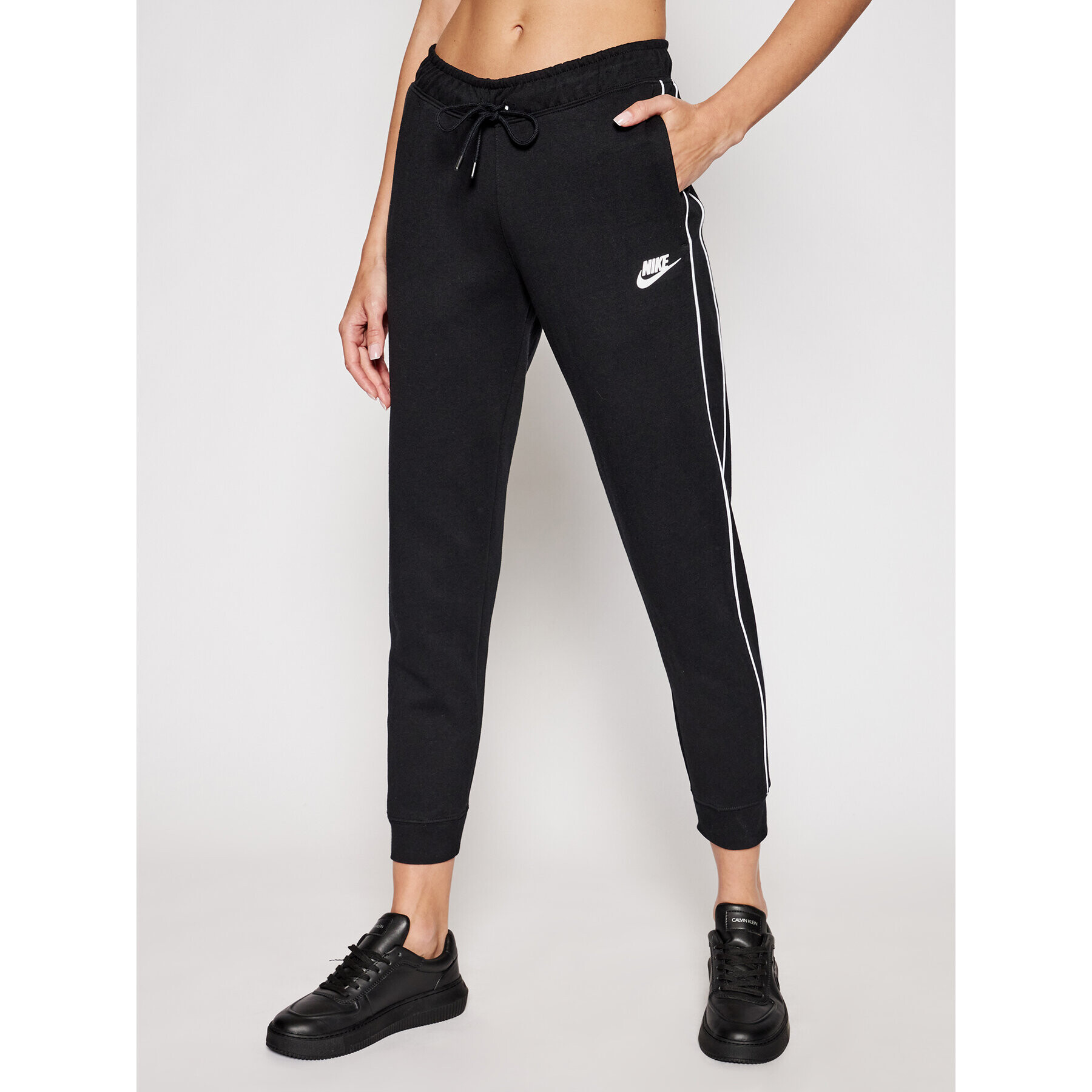 Nike Teplákové nohavice Sportswear Fleece Jogger CZ8340 Čierna Standard Fit - Pepit.sk