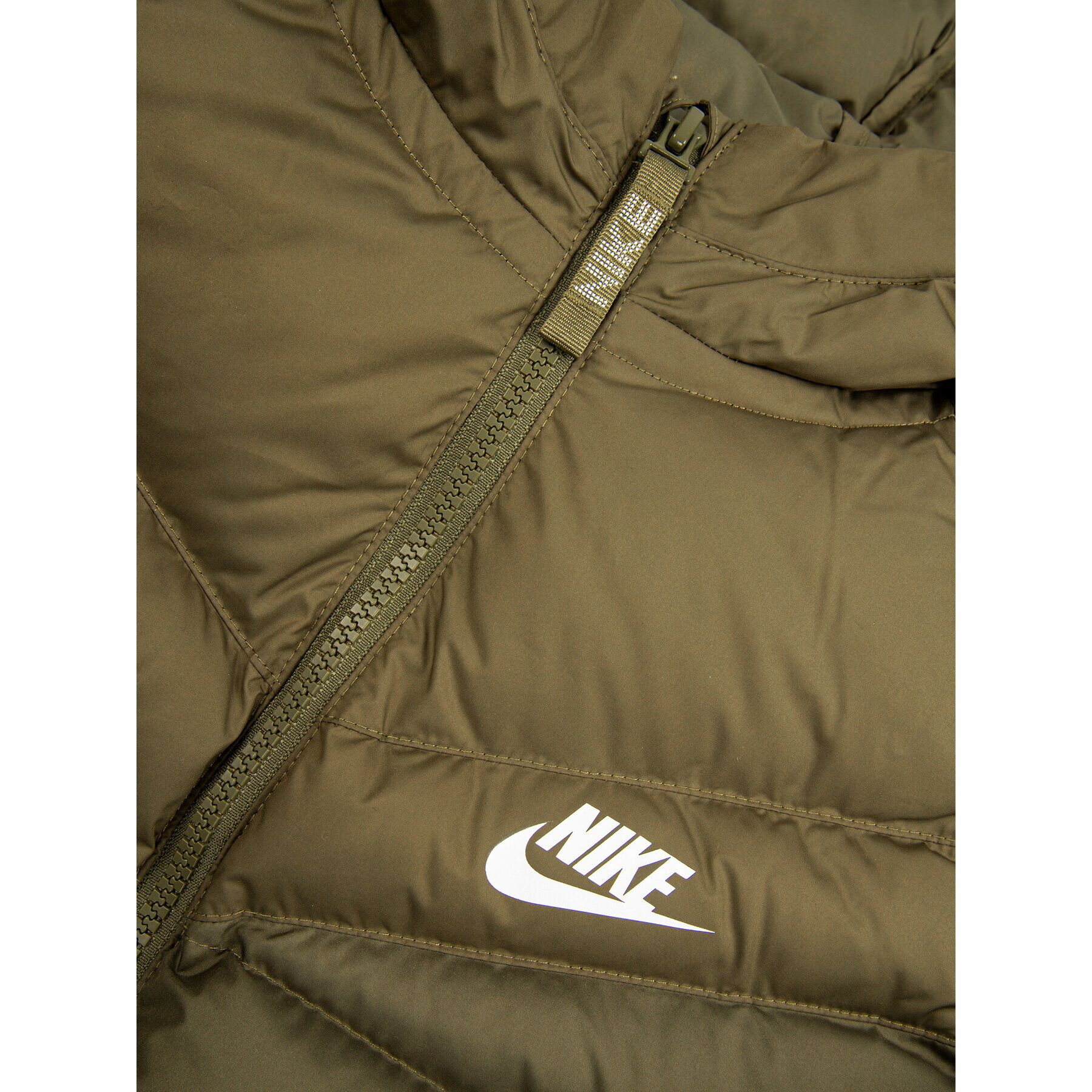 Nike Vatovaná bunda Sportswear 939554 Zelená Loose Fit - Pepit.sk