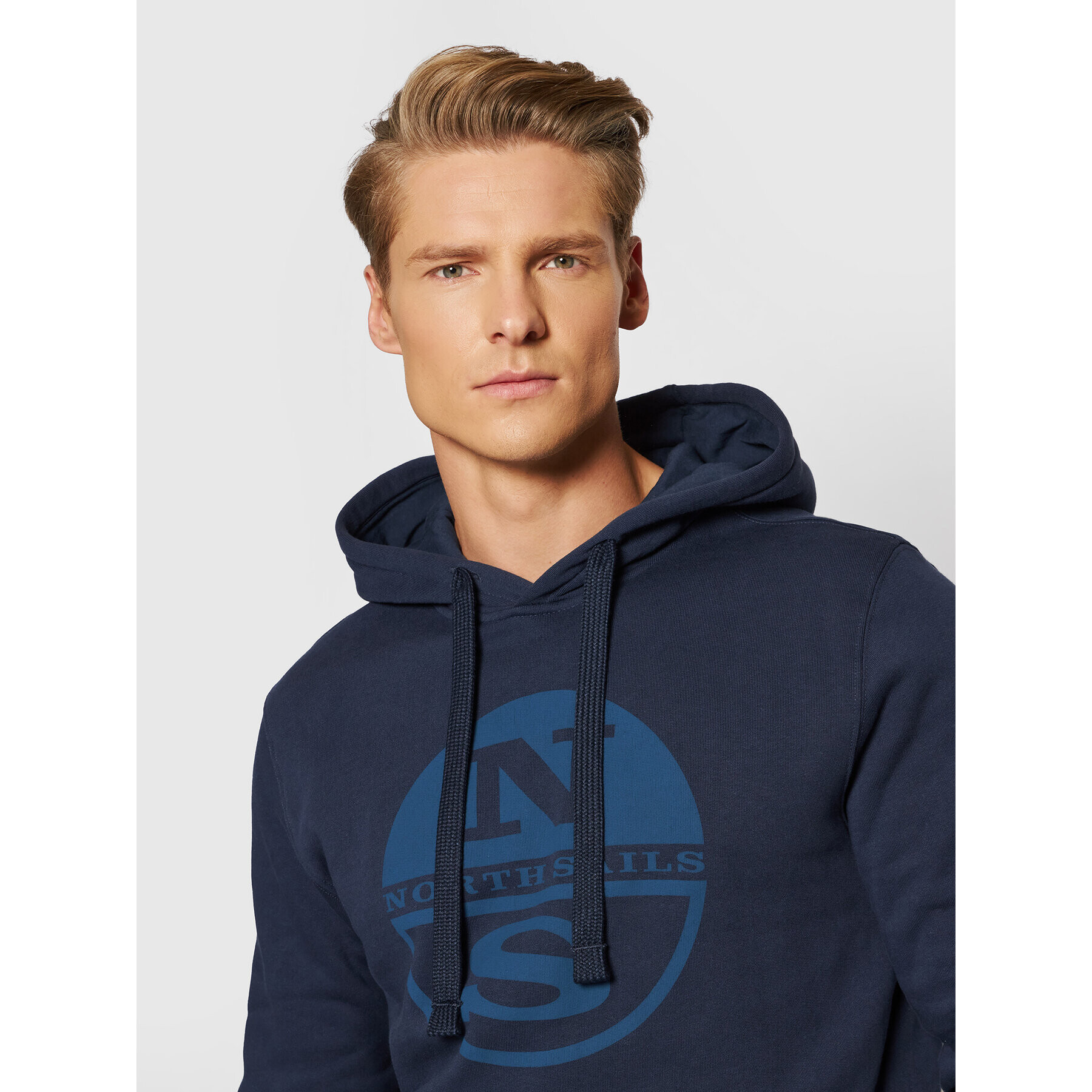 North Sails Mikina Fleece 691623 Tmavomodrá Regular Fit - Pepit.sk