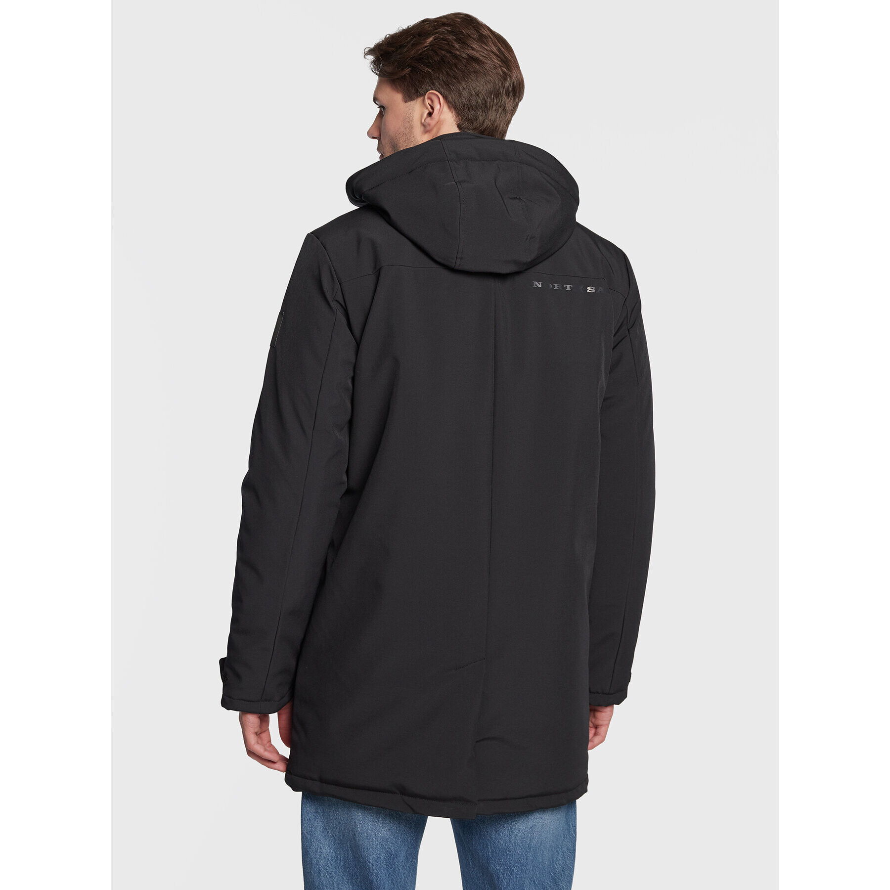 North Sails Parka Varberg 603154 Čierna Regular Fit - Pepit.sk