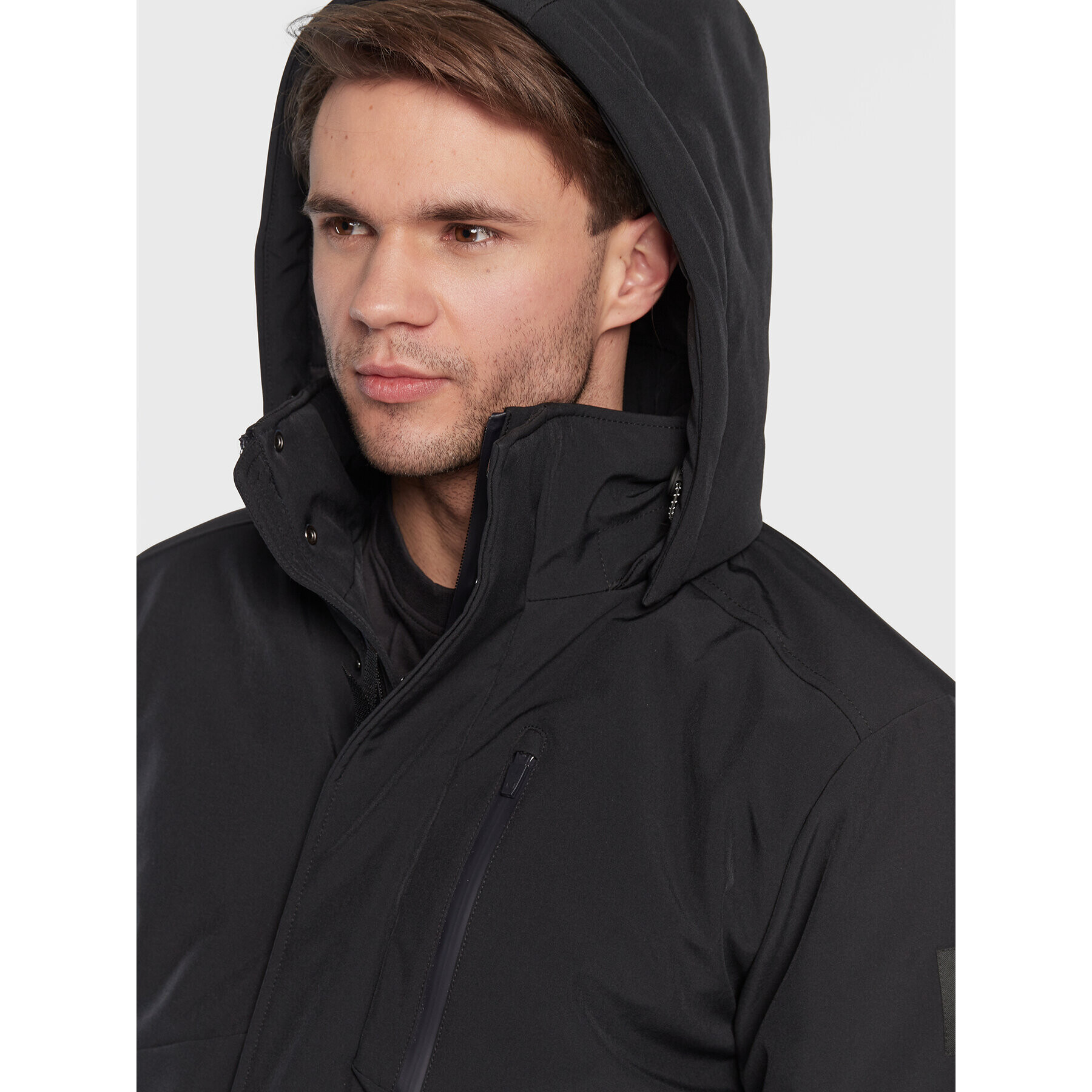 North Sails Parka Varberg 603154 Čierna Regular Fit - Pepit.sk