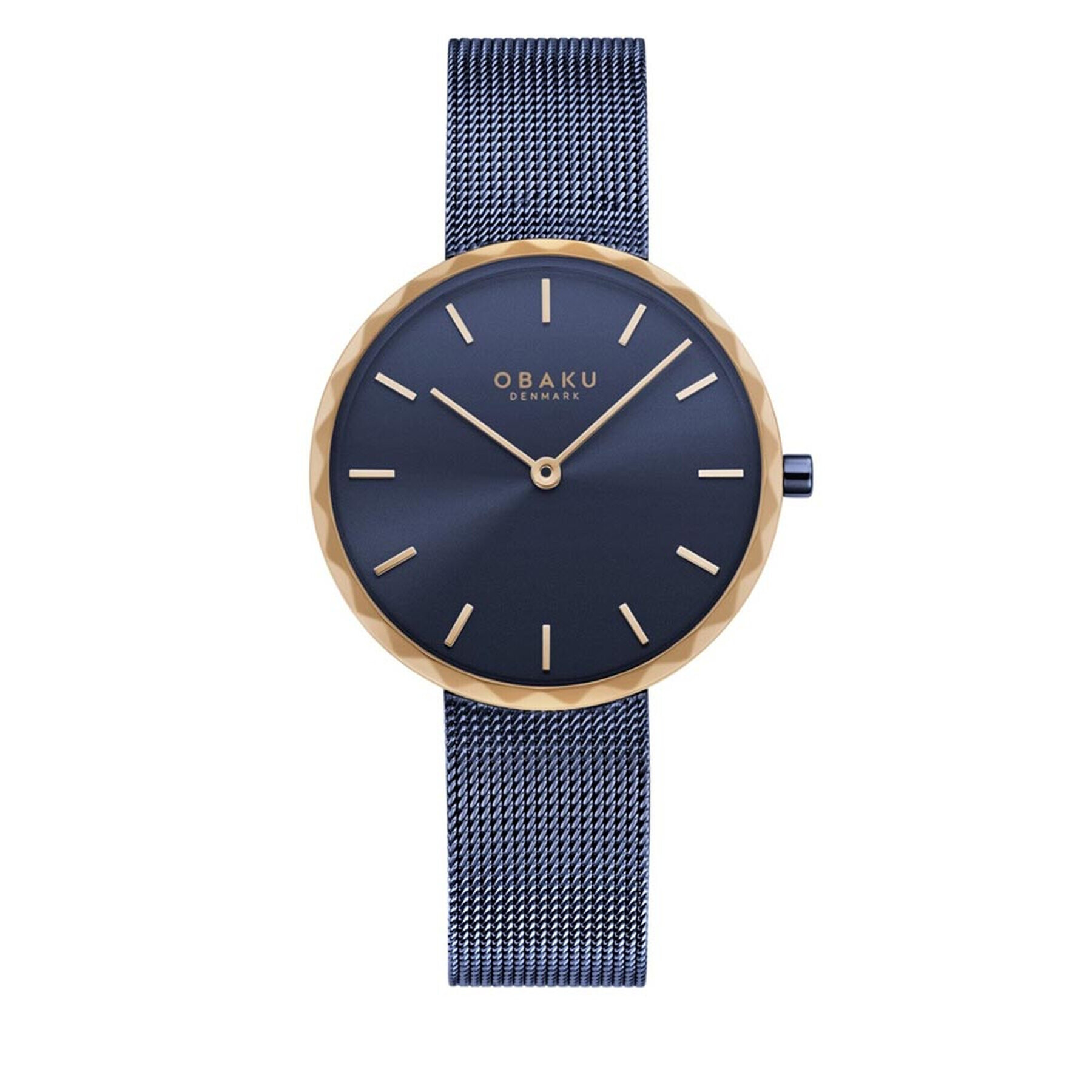 Obaku Hodinky Folder V252LXSLML Tmavomodrá - Pepit.sk