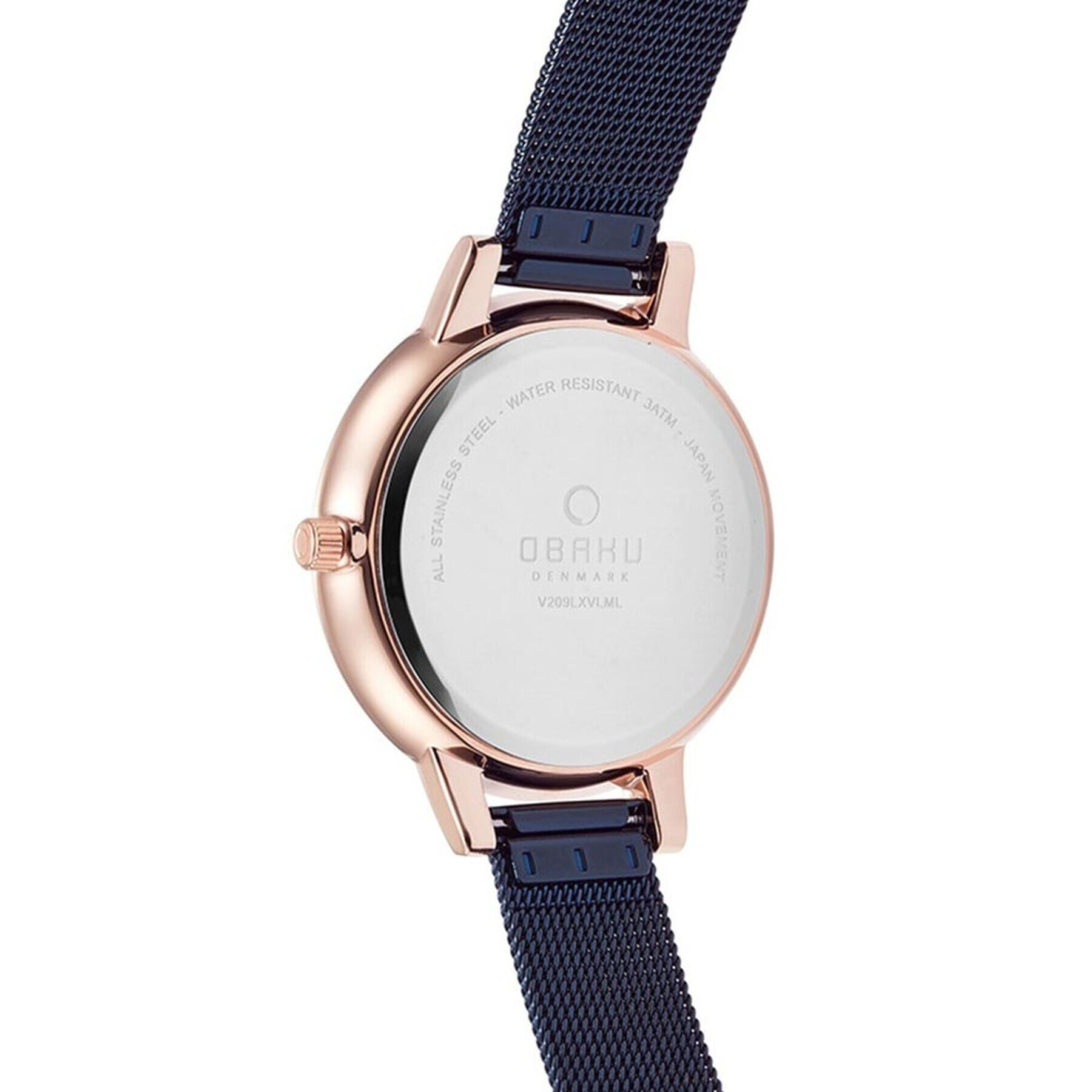 Obaku Hodinky Liv V209LXVLML Tmavomodrá - Pepit.sk