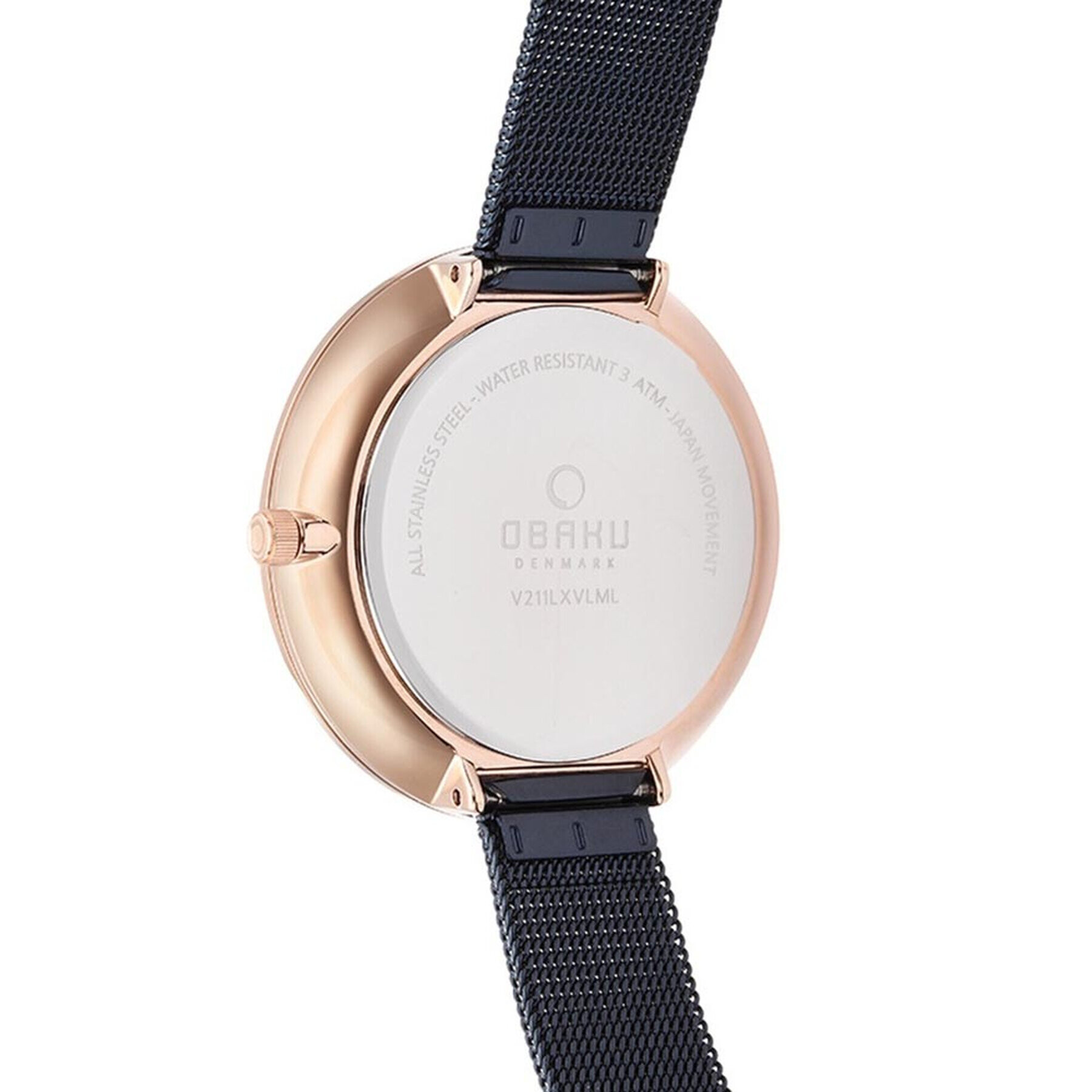 Obaku Hodinky Mynte V211LXVLML Tmavomodrá - Pepit.sk