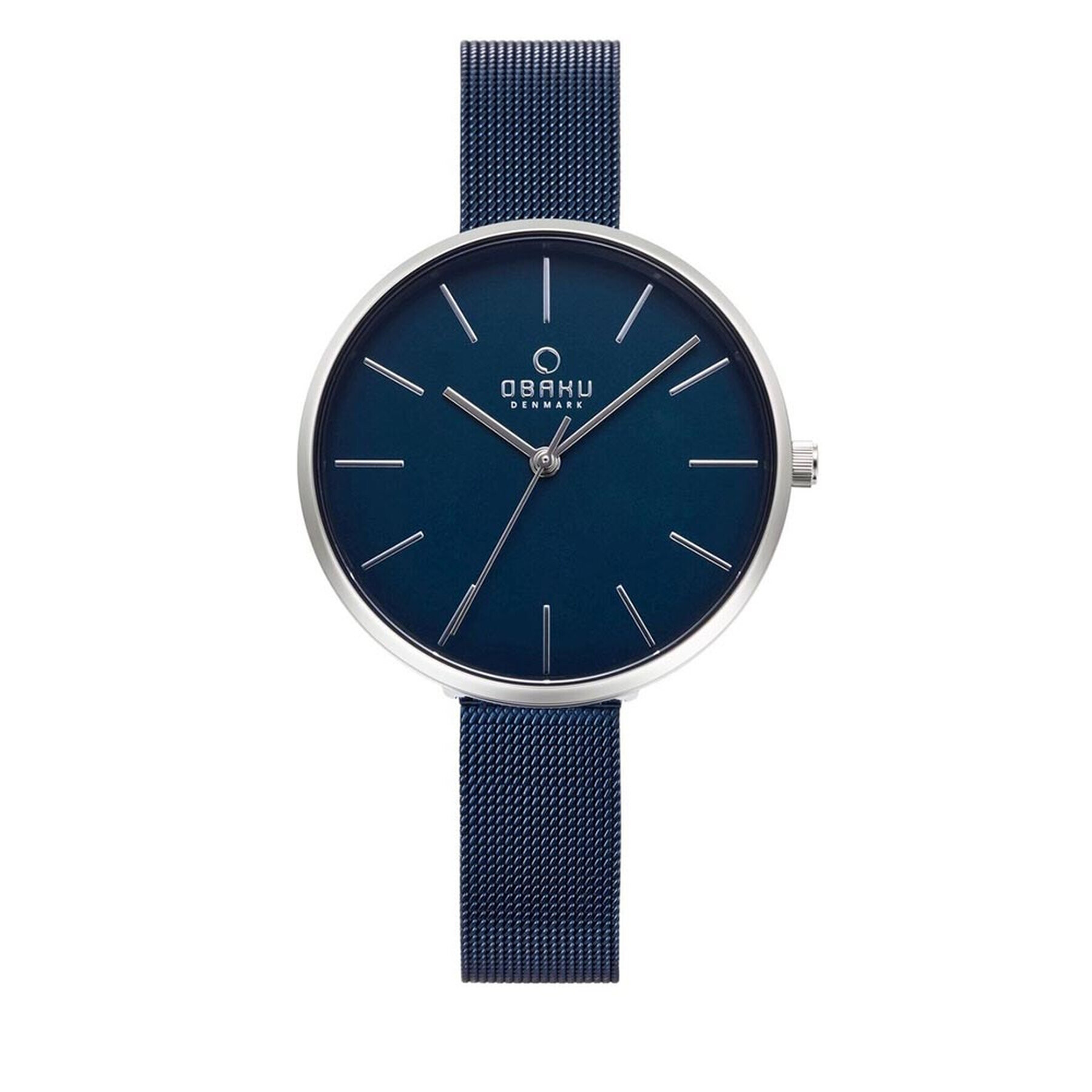 Obaku Hodinky V211LXCLML Tmavomodrá - Pepit.sk