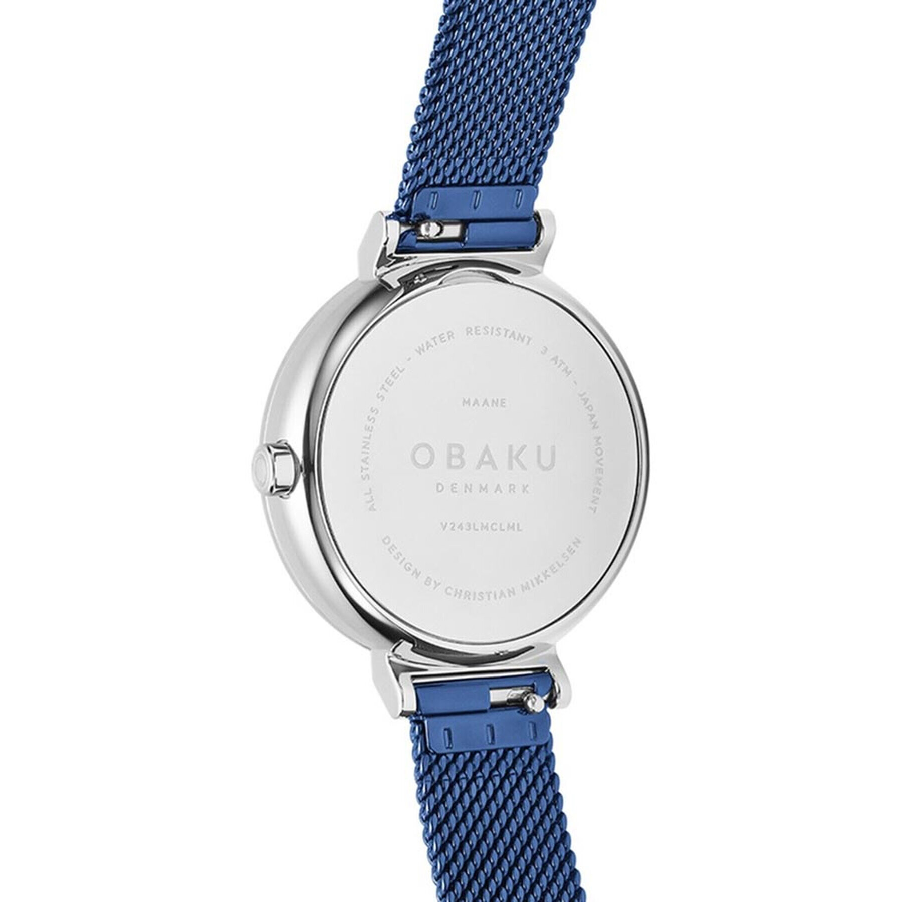 Obaku Hodinky V243LMCLML Tmavomodrá - Pepit.sk