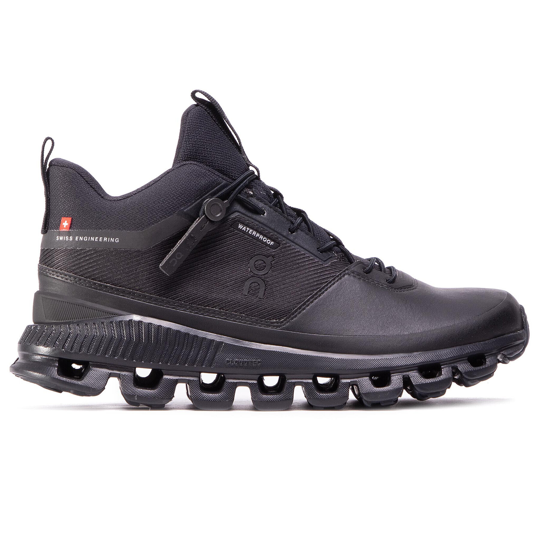 On Sneakersy Cloud Hi Waterproof 2899672 Čierna - Pepit.sk