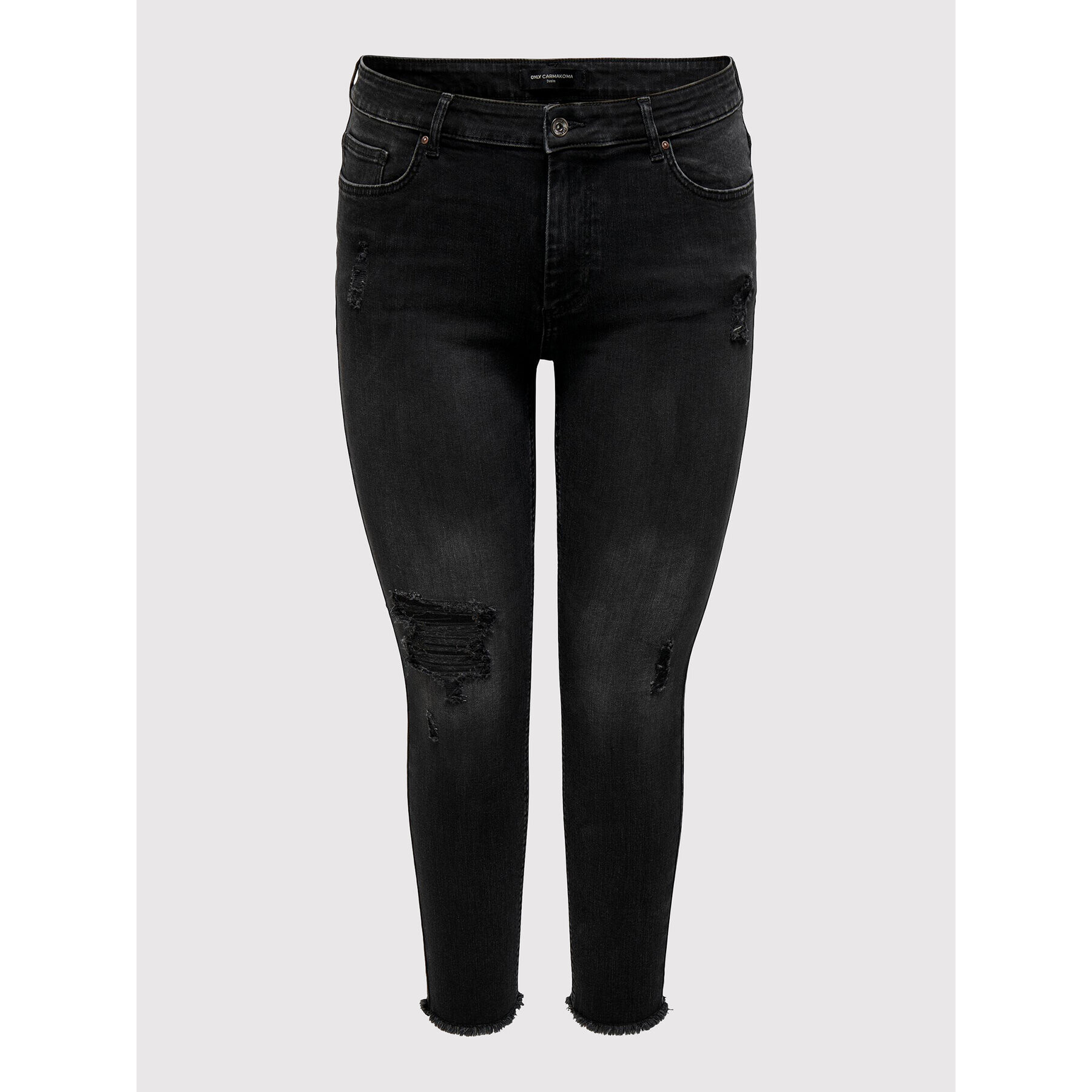 ONLY Carmakoma Džínsy Willy 15259657 Čierna Skinny Fit - Pepit.sk