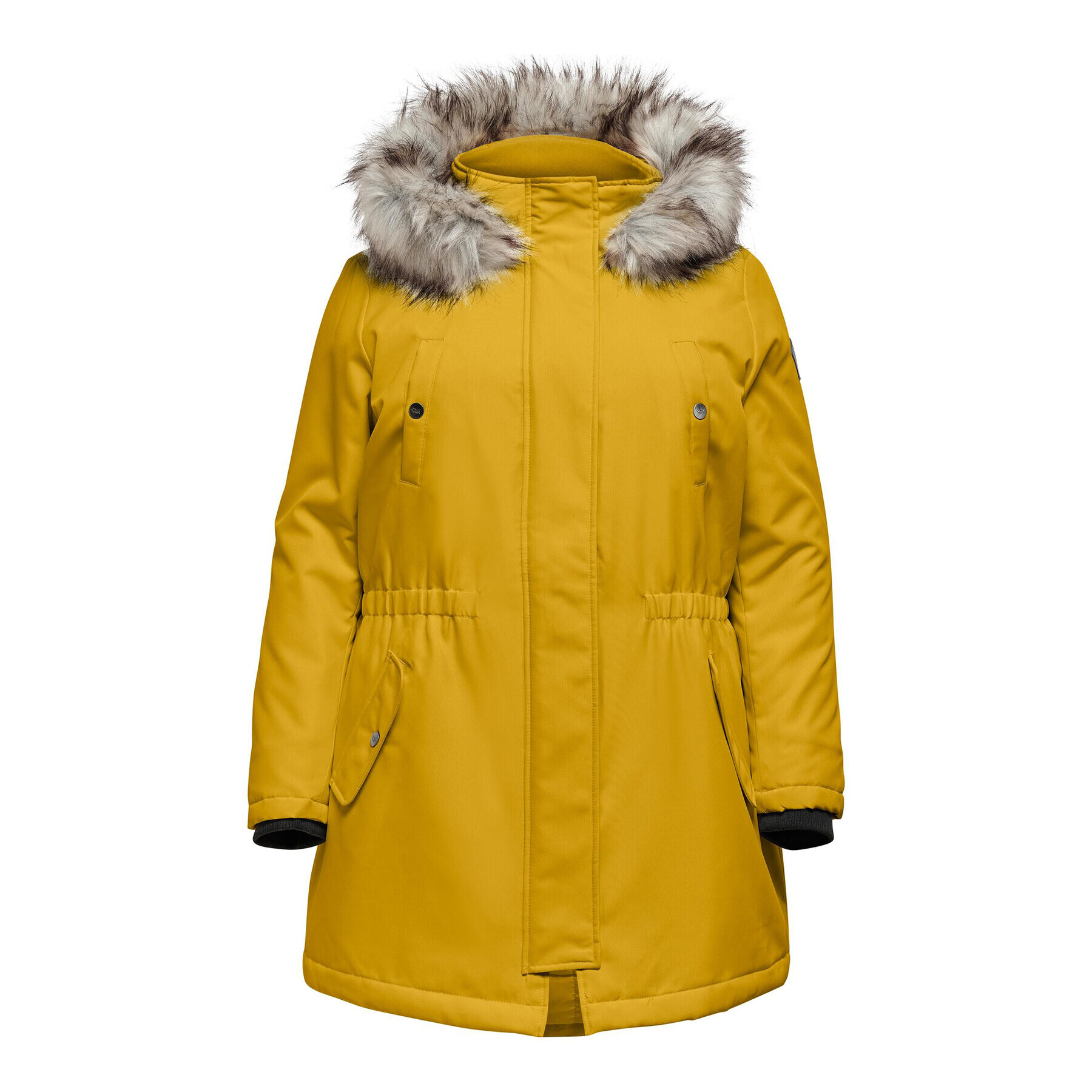 ONLY Carmakoma Parka Irena 15185999 Žltá Regular Fit - Pepit.sk