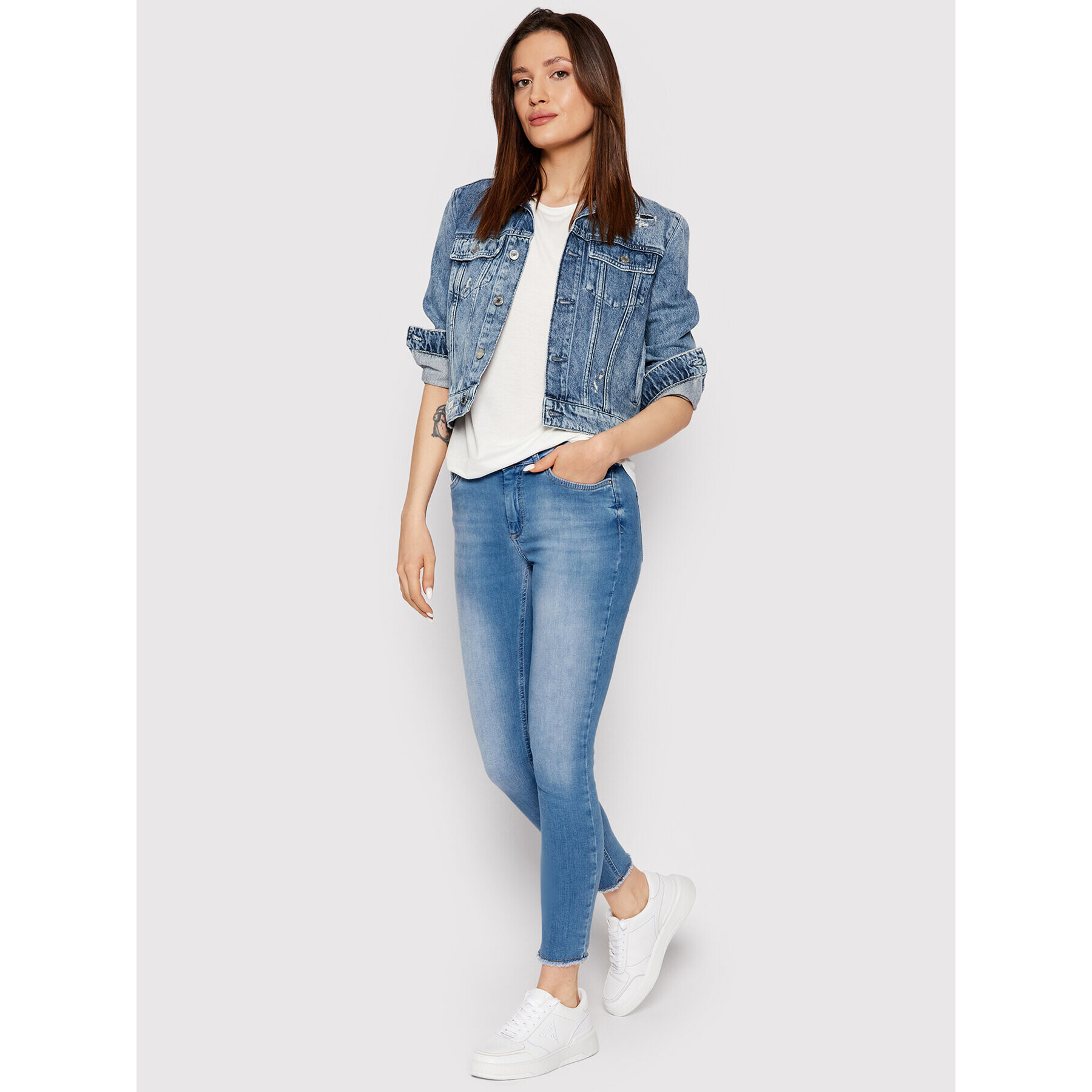 ONLY Džínsy Blush 15250087 Modrá Skinny Fit - Pepit.sk