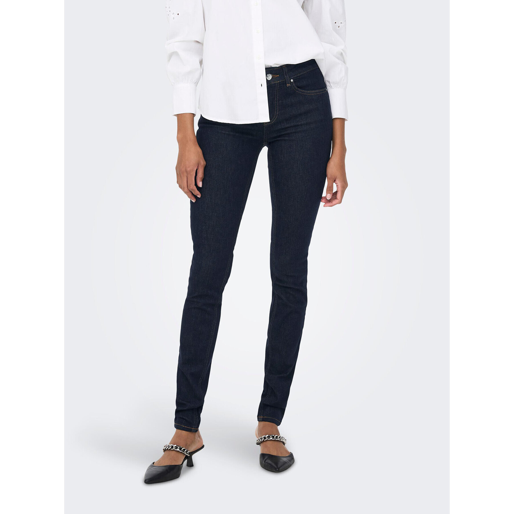 ONLY Džínsy Blush 15260760 Tmavomodrá Skinny Fit - Pepit.sk