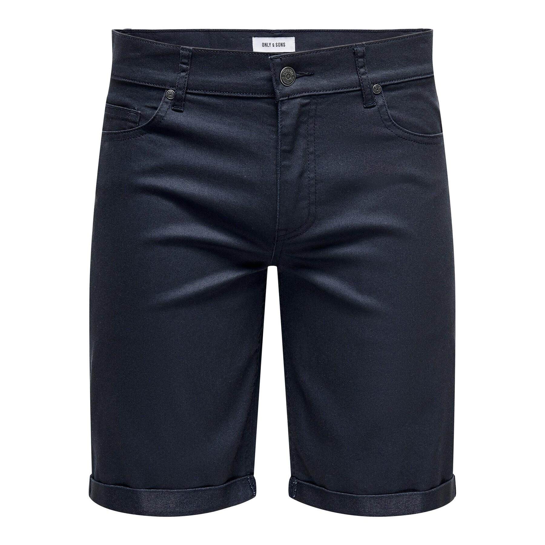 Only & Sons Bavlnené šortky 22024451 Tmavomodrá Regular Fit - Pepit.sk