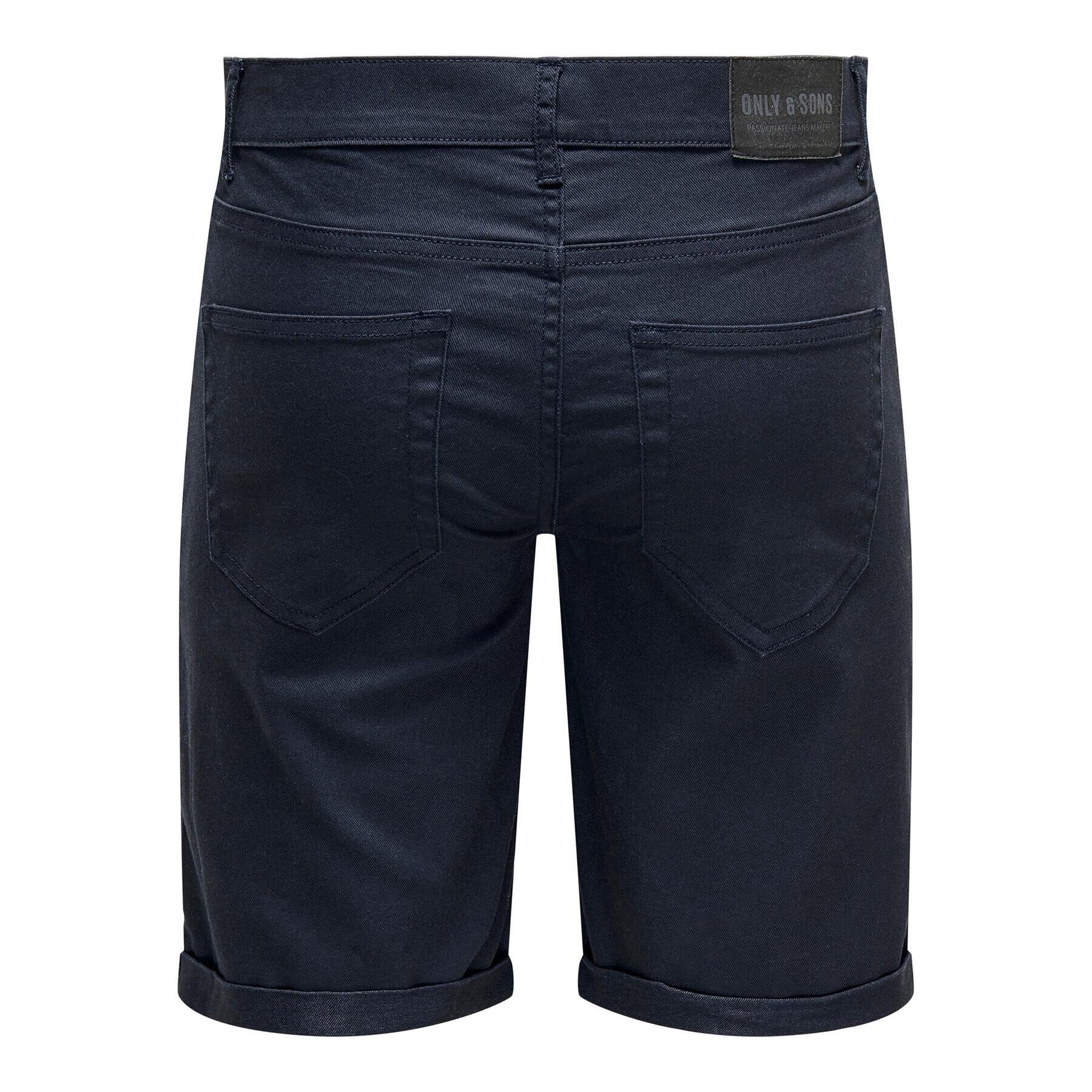 Only & Sons Bavlnené šortky 22024451 Tmavomodrá Regular Fit - Pepit.sk