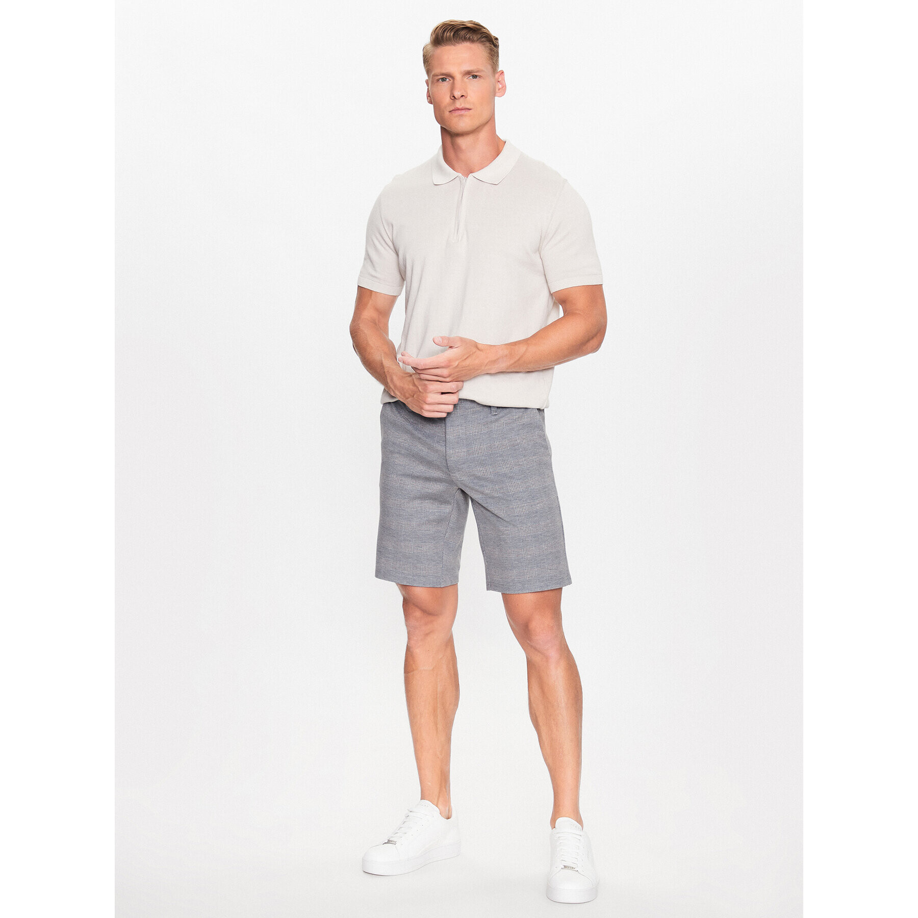 Only & Sons Bavlnené šortky 22024969 Modrá Regular Fit - Pepit.sk