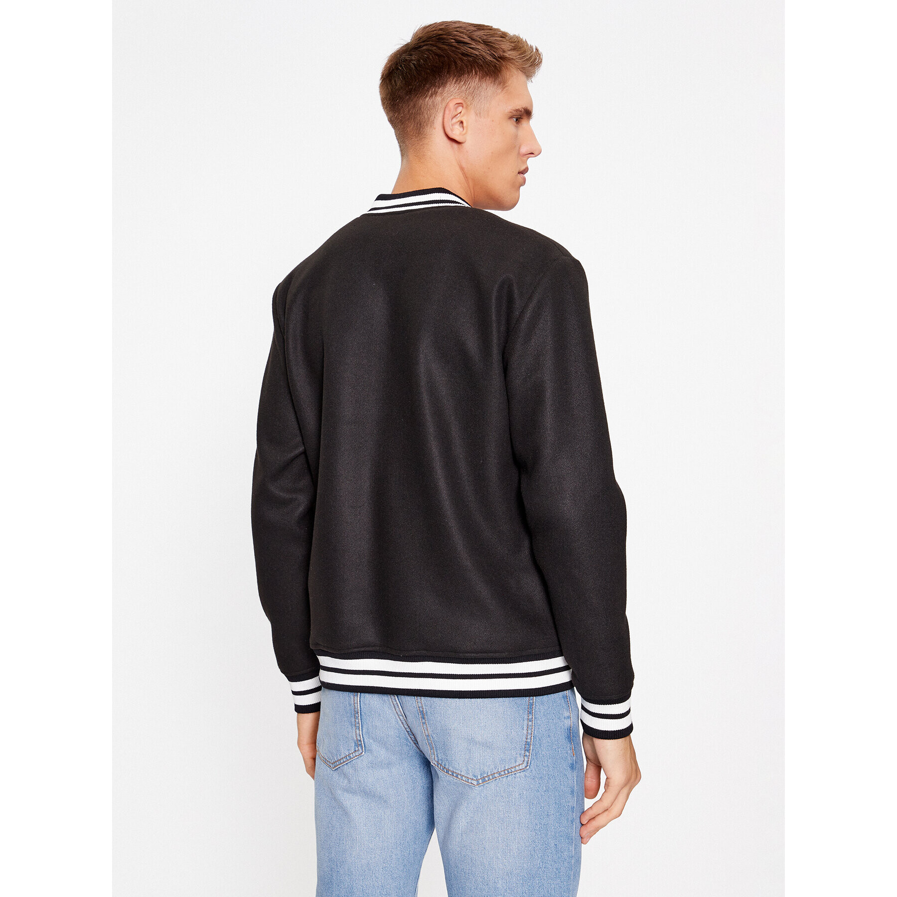 Only & Sons Bundy bomber 22025212 Čierna Regular Fit - Pepit.sk