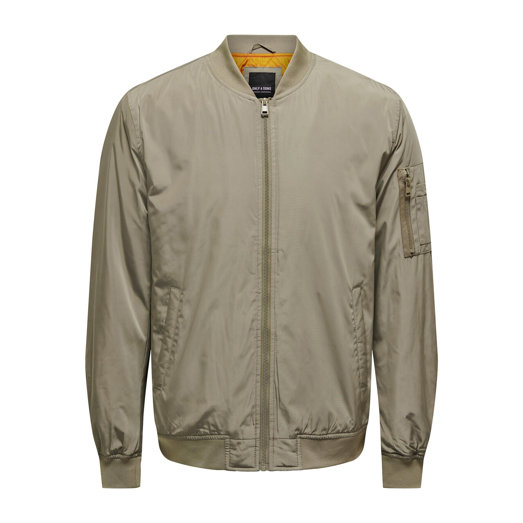 Only & Sons Bundy bomber Joshua 22023287 Béžová Regular Fit - Pepit.sk