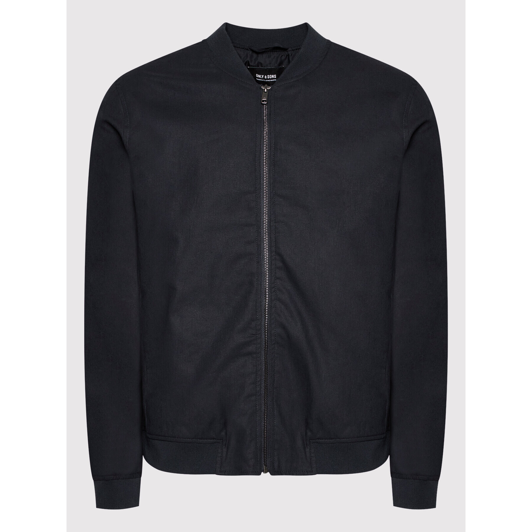 Only & Sons Bundy bomber Oliver 22022087 Tmavomodrá Regular Fit - Pepit.sk