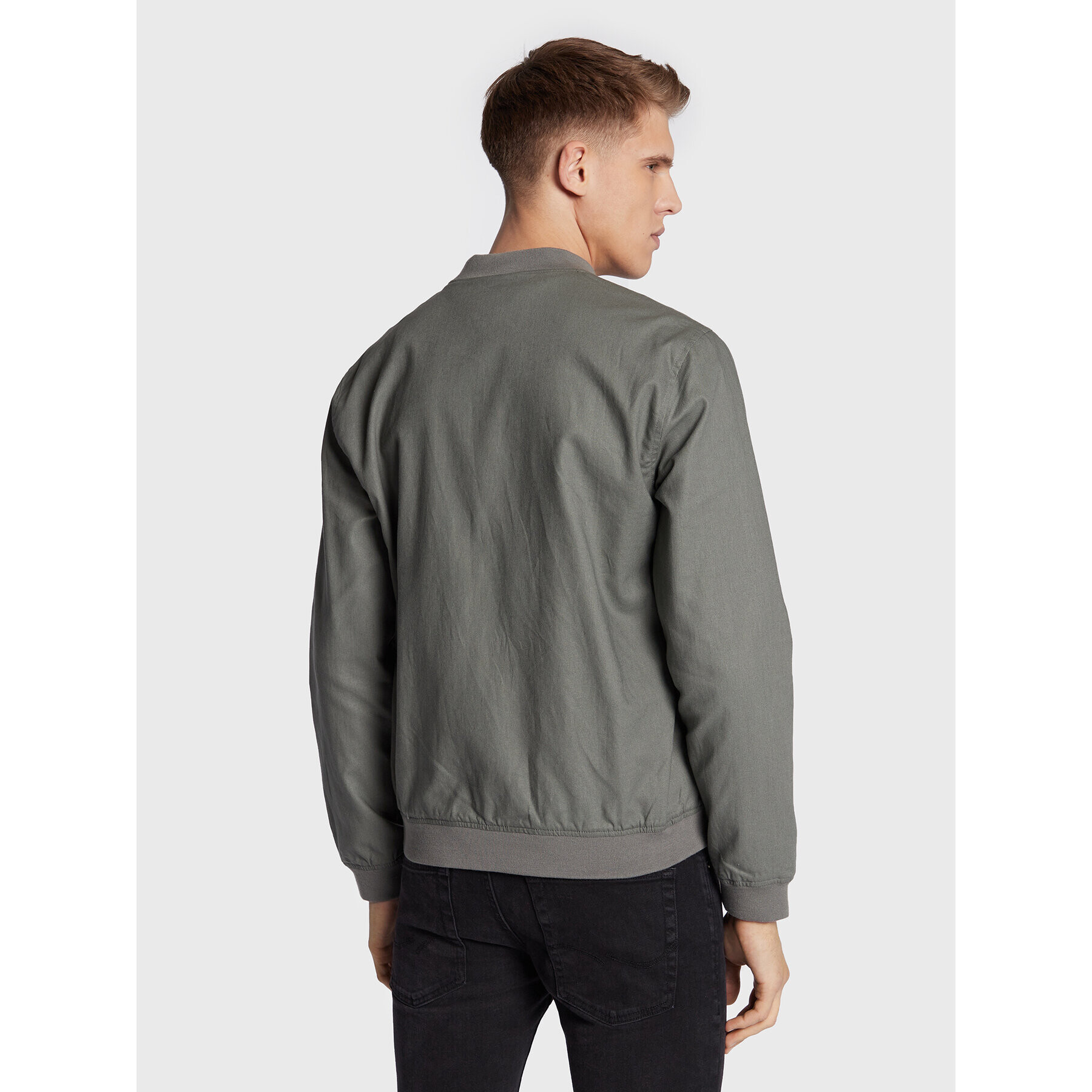 Only & Sons Bundy bomber Oliver 22022087 Zelená Regular Fit - Pepit.sk