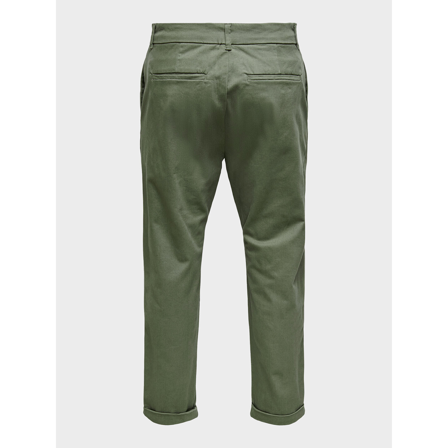 Only & Sons Chino nohavice Kent 22020400 Zelená Regular Fit - Pepit.sk